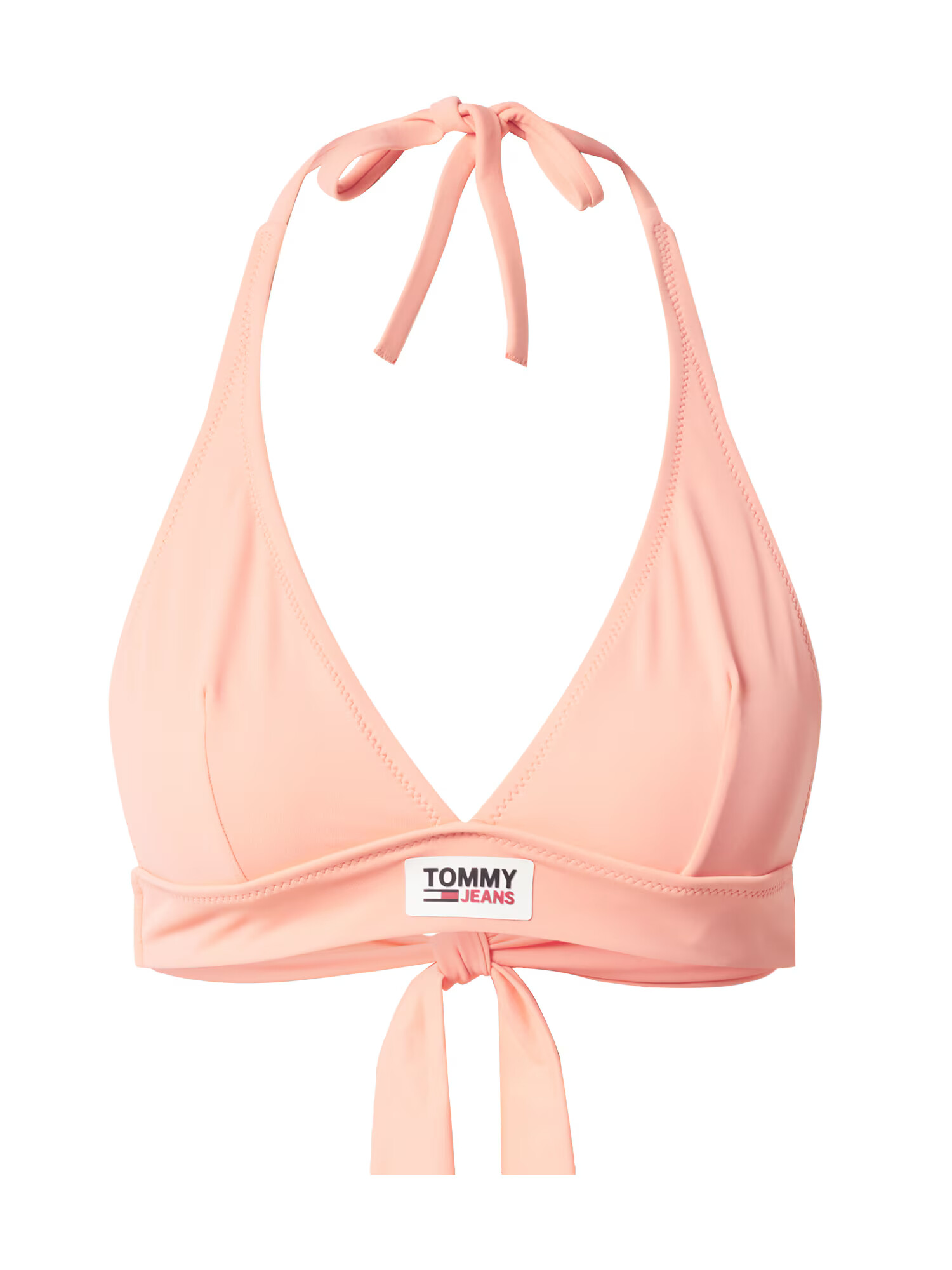 Tommy Hilfiger Underwear Bikinový top 'HALTER' námornícka modrá / koralová / biela - Pepit.sk