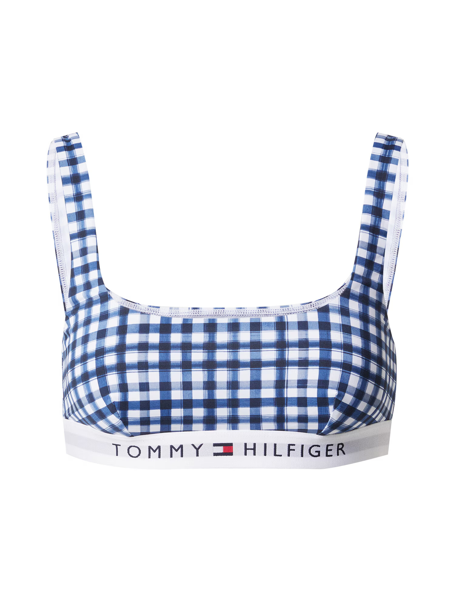 Tommy Hilfiger Underwear Bikinový top námornícka modrá / biela - Pepit.sk