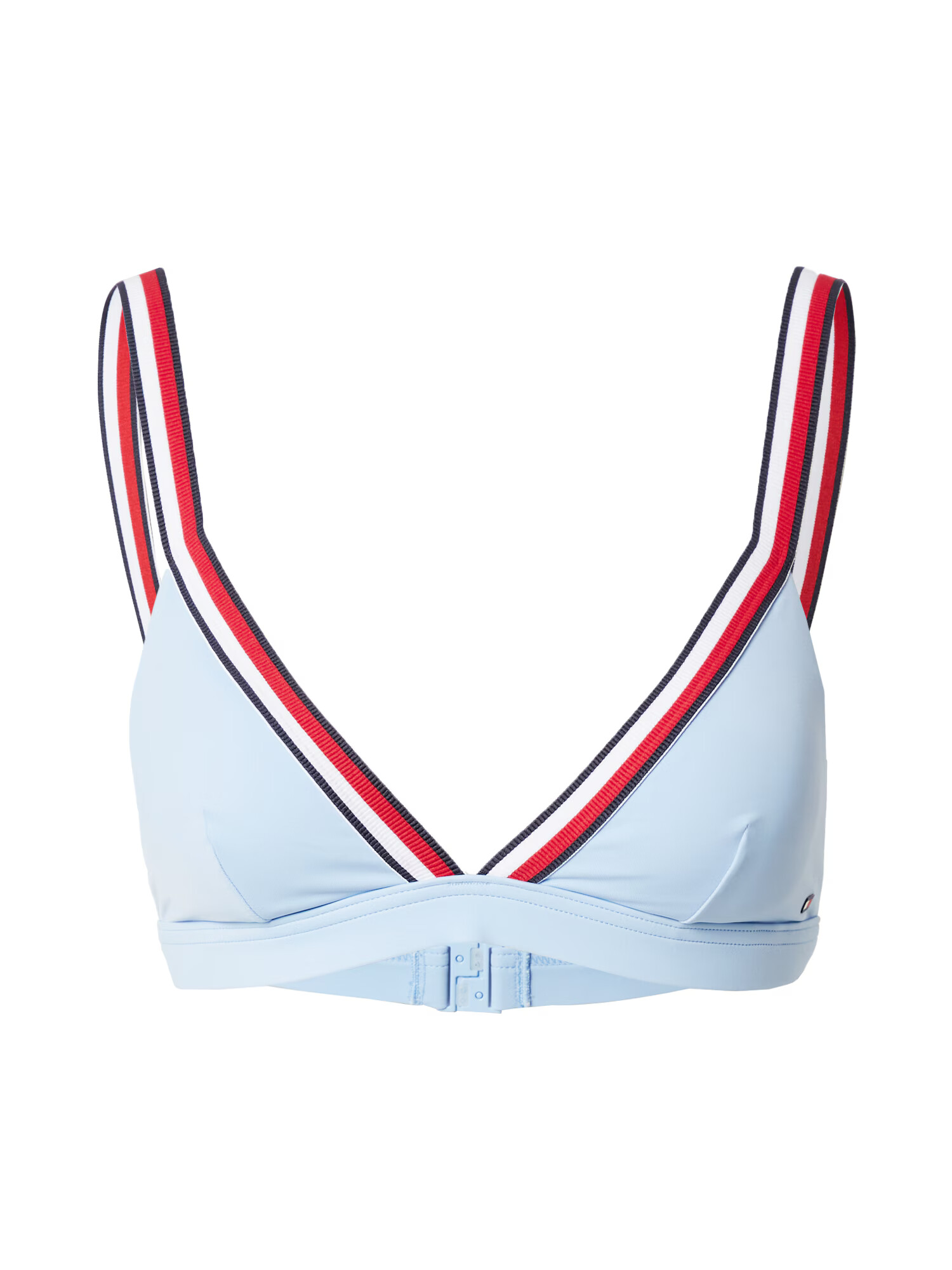 Tommy Hilfiger Underwear Bikinový top námornícka modrá / svetlomodrá / červená / biela - Pepit.sk