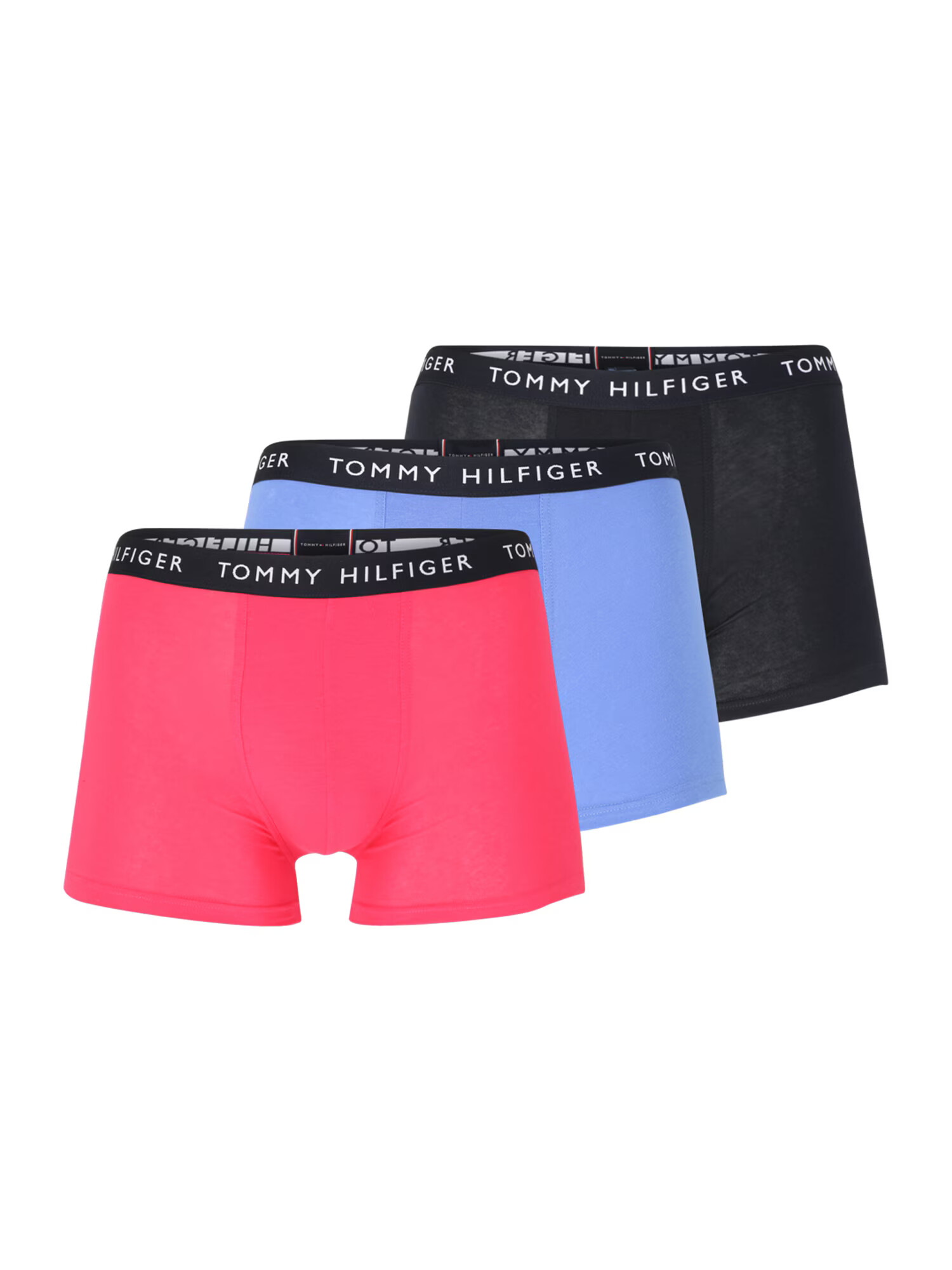 Tommy Hilfiger Underwear Boxerky fialová / ružová / čierna / biela - Pepit.sk