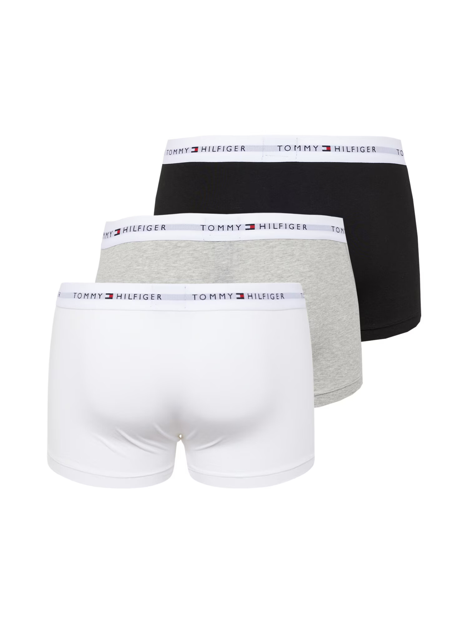 Tommy Hilfiger Underwear Boxerky 'Essential' námornícka modrá / sivá melírovaná / čierna / biela - Pepit.sk