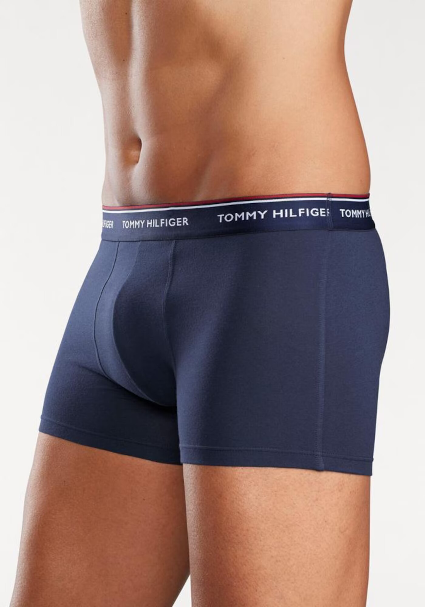 Tommy Hilfiger Underwear Boxerky námornícka modrá / svetločervená / biela - Pepit.sk