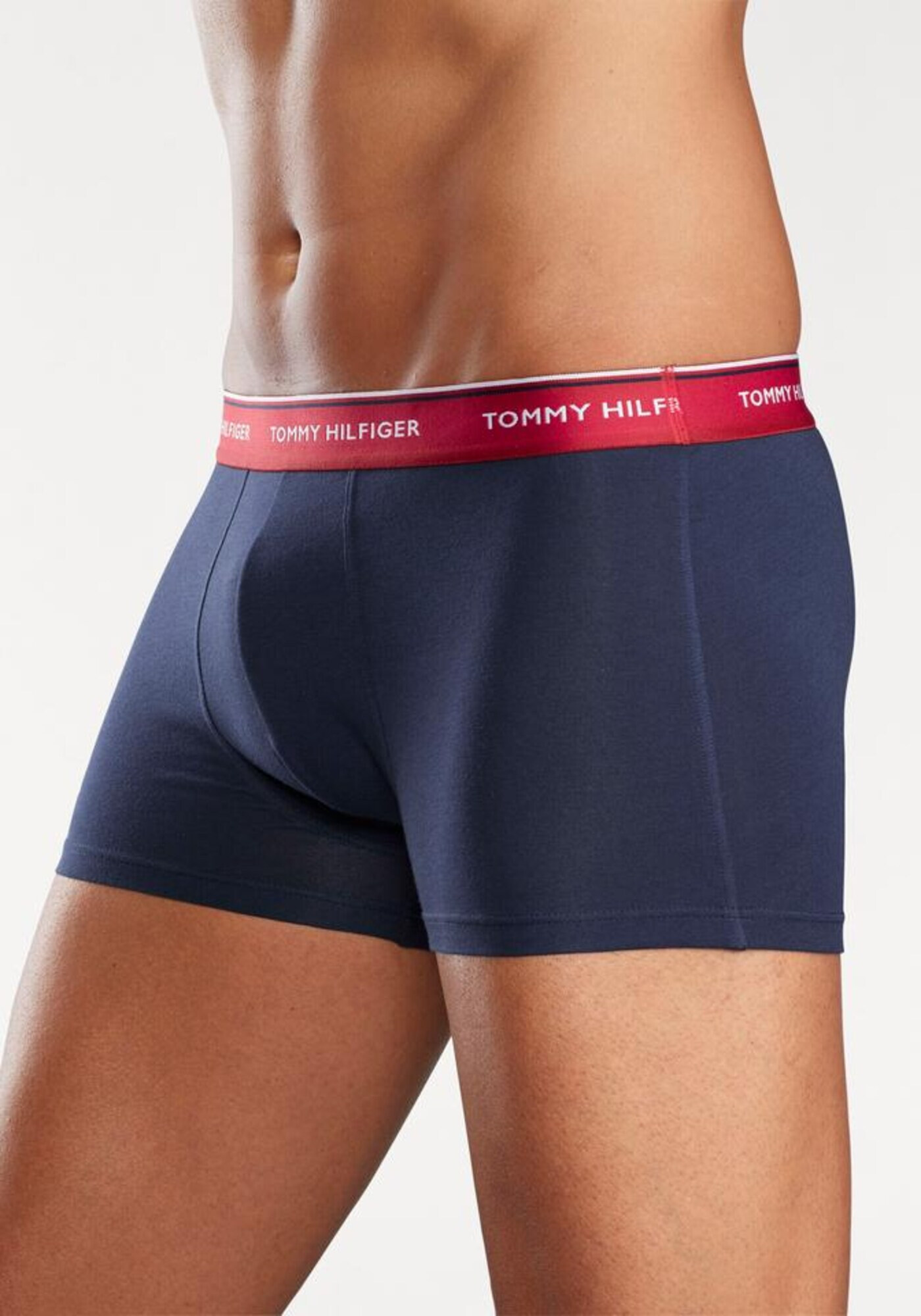 Tommy Hilfiger Underwear Boxerky námornícka modrá / svetločervená / biela - Pepit.sk