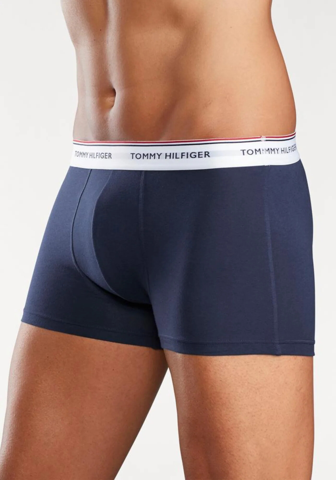 Tommy Hilfiger Underwear Boxerky námornícka modrá / svetločervená / biela - Pepit.sk