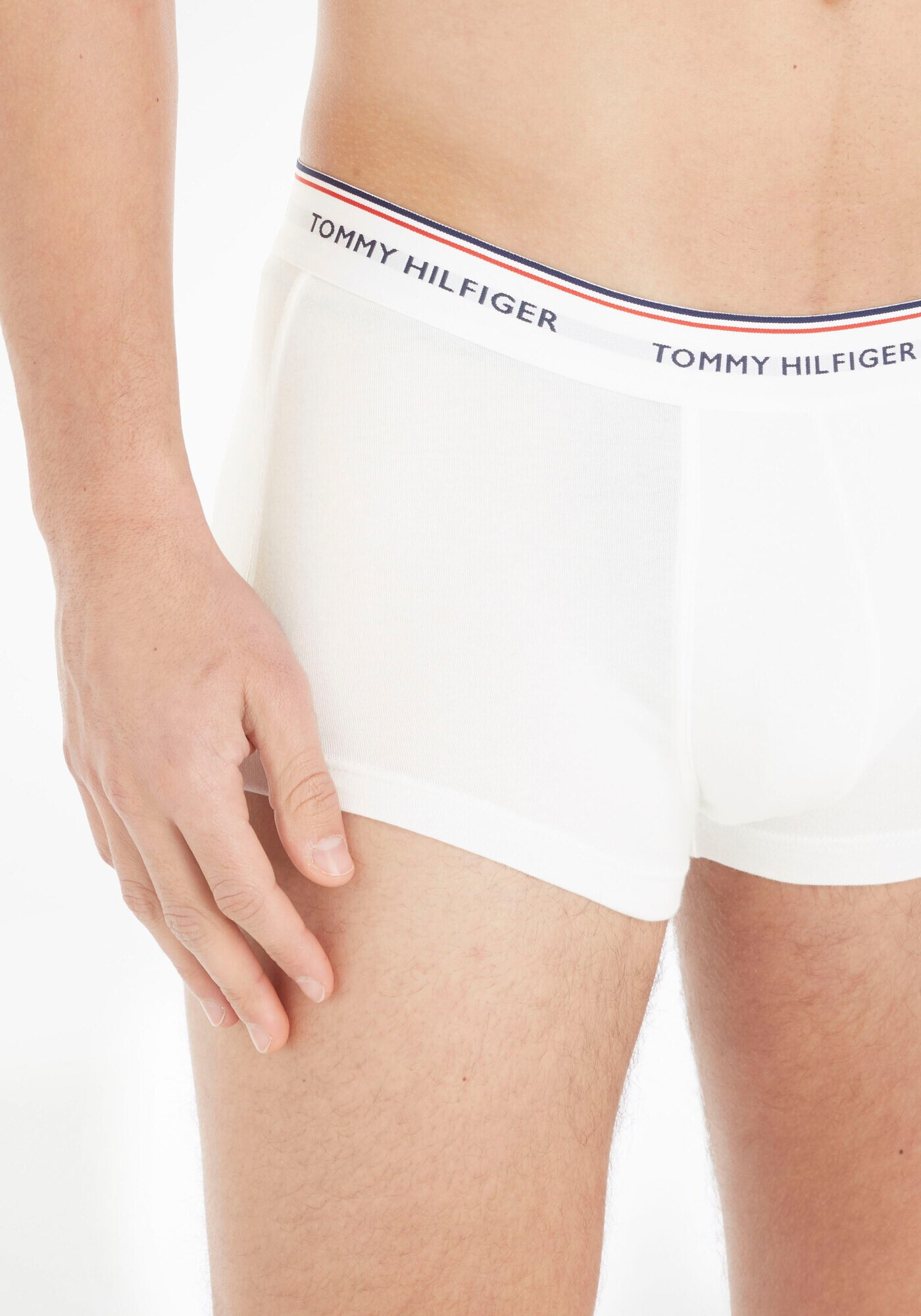 Tommy Hilfiger Underwear Boxerky námornícka modrá / tmavočervená / biela - Pepit.sk