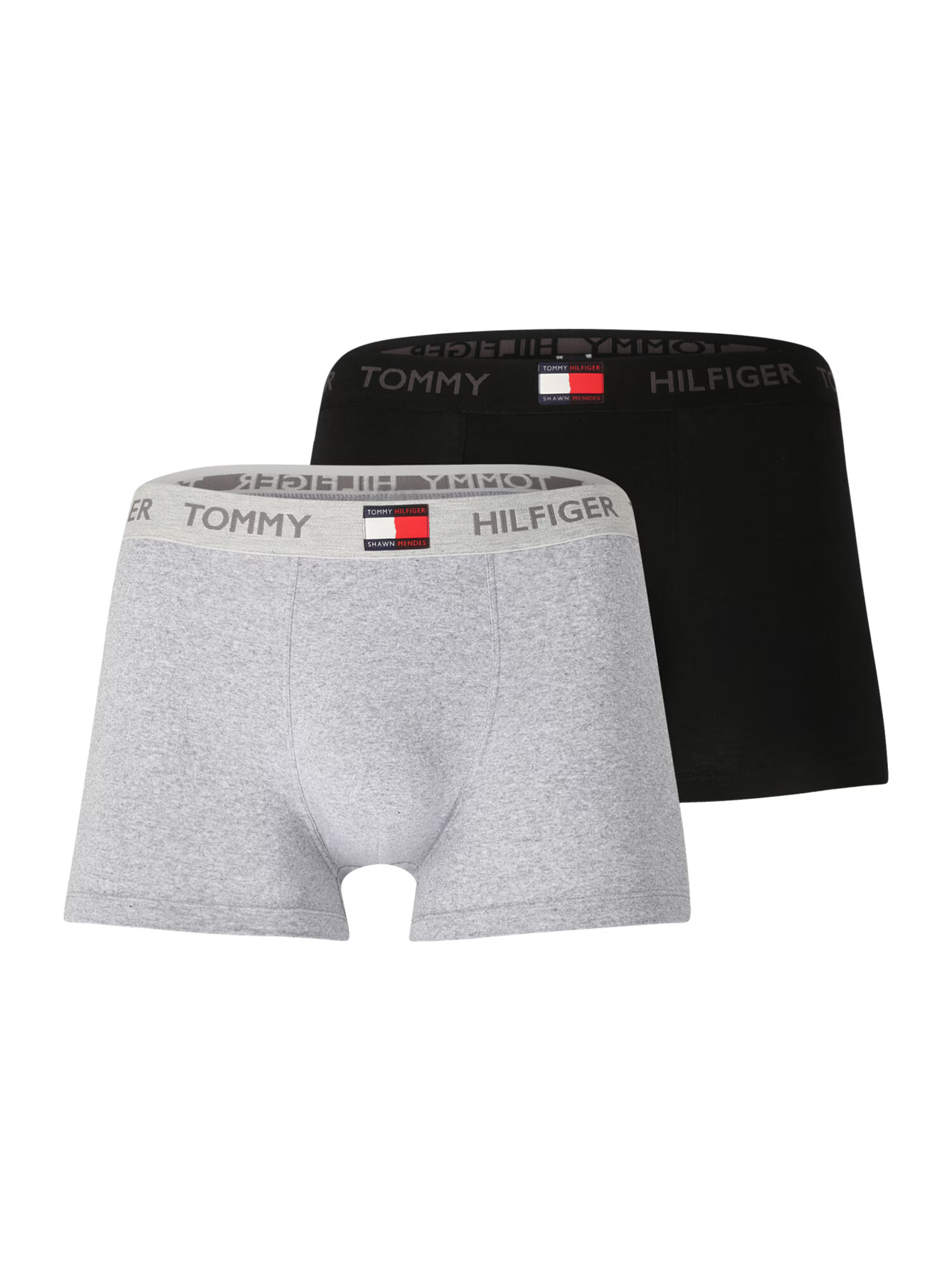 Tommy Hilfiger Underwear Boxerky sivá melírovaná / čierna - Pepit.sk