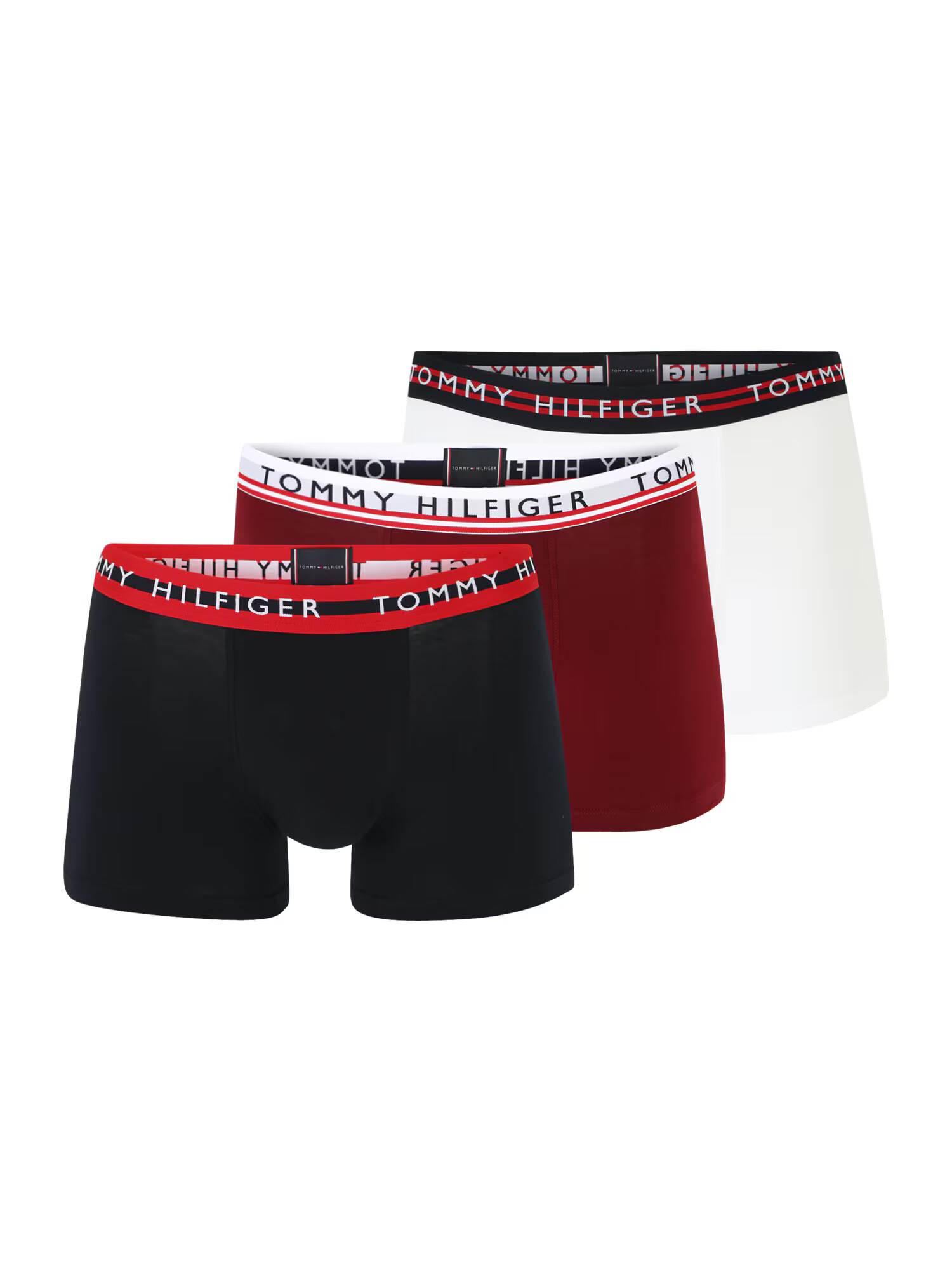 Tommy Hilfiger Underwear Boxerky tmavomodrá / tmavočervená / biela - Pepit.sk