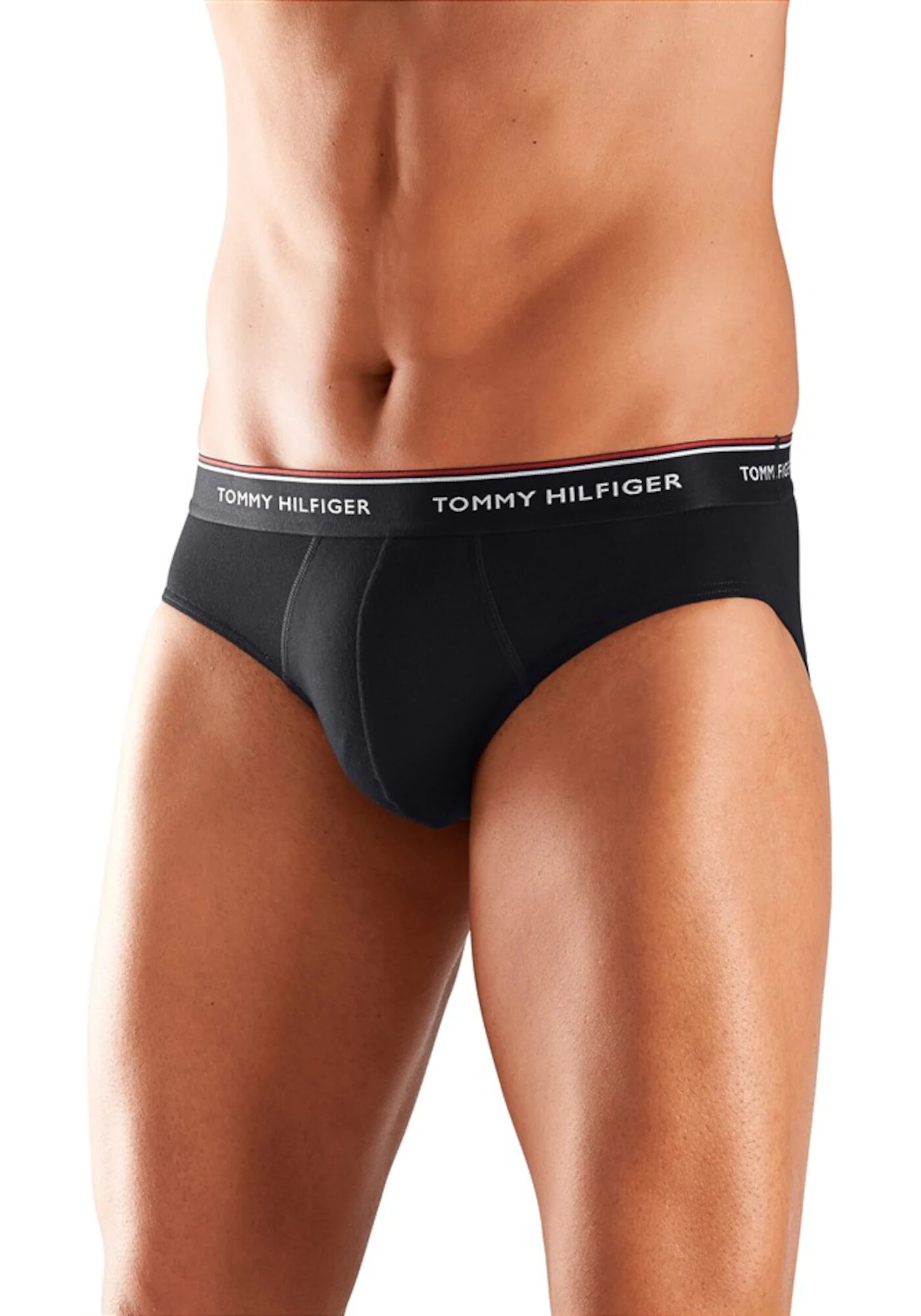 Tommy Hilfiger Underwear Nohavičky červená / čierna / biela - Pepit.sk