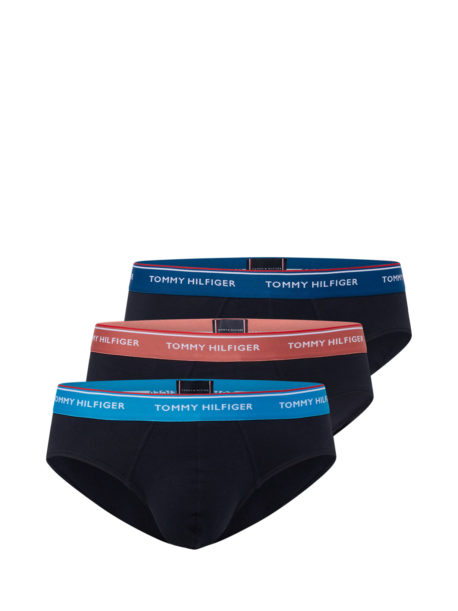 Tommy Hilfiger Underwear Nohavičky námornícka modrá / kráľovská modrá / nebesky modrá / broskyňová - Pepit.sk