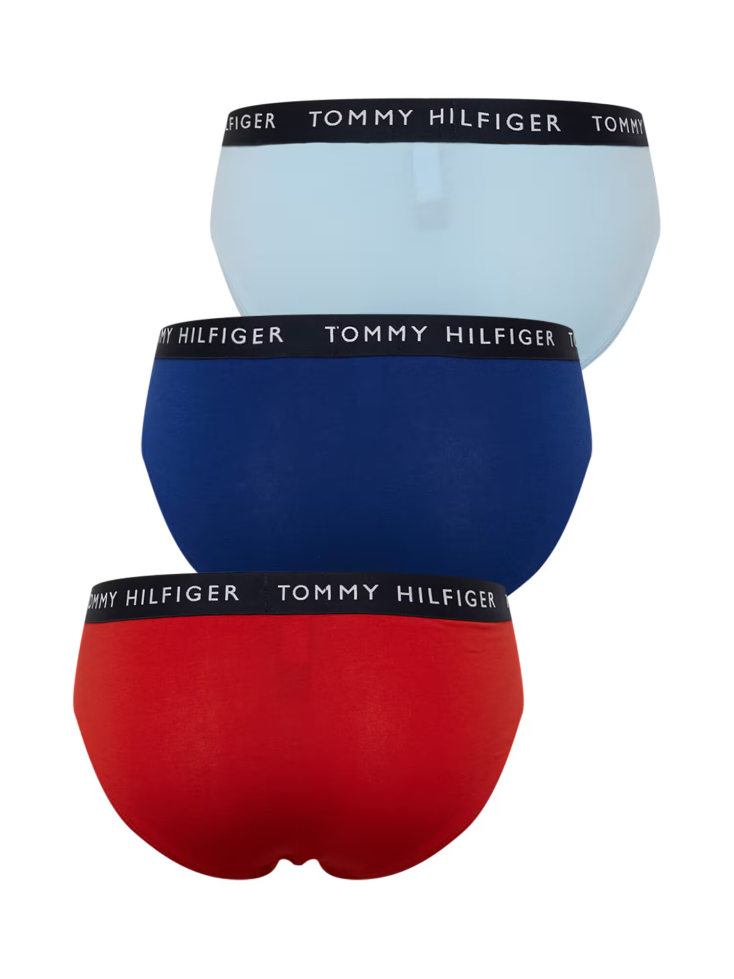 Tommy Hilfiger Underwear Nohavičky námornícka modrá / svetlomodrá / hrdzavo červená / čierna - Pepit.sk