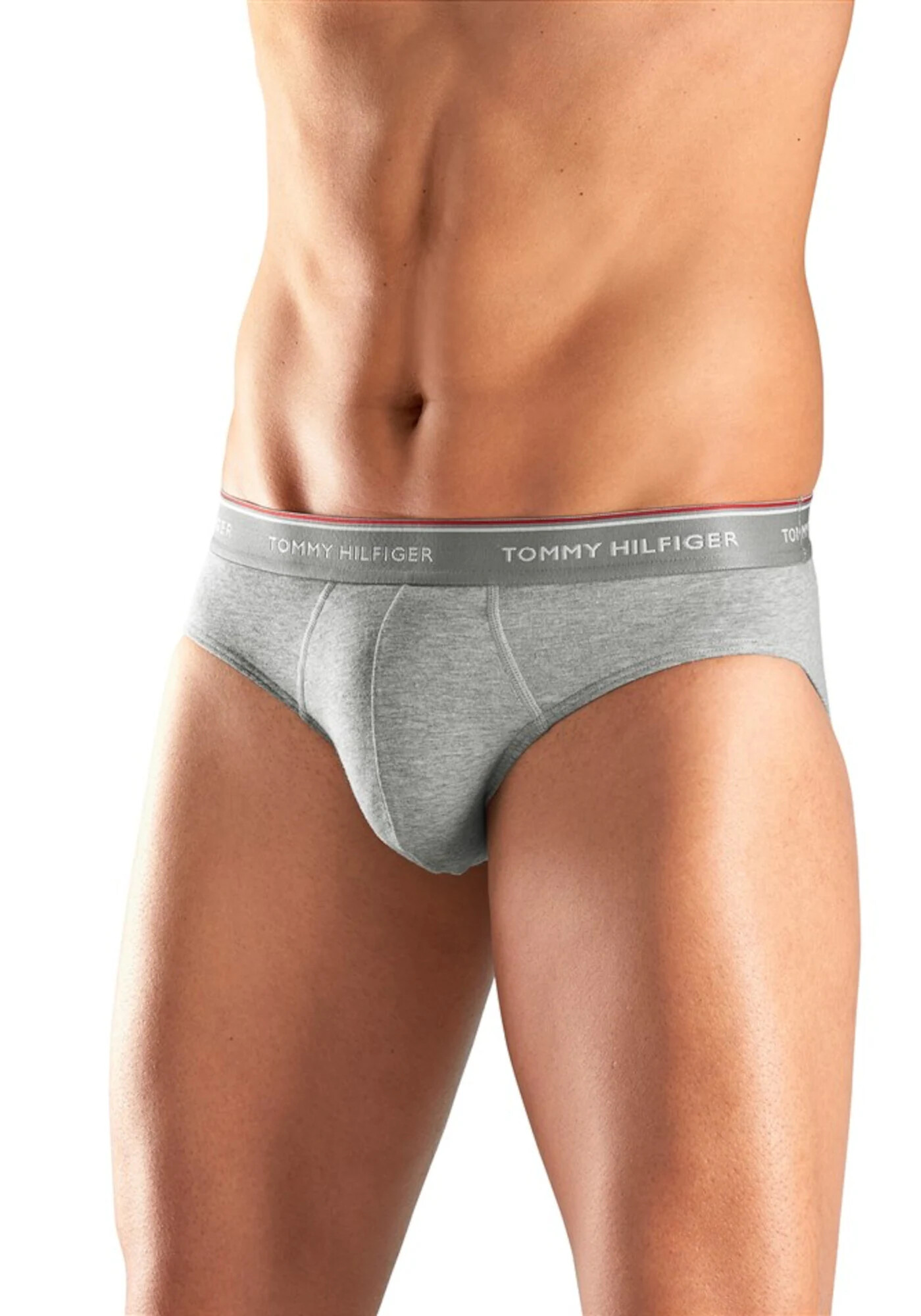 Tommy Hilfiger Underwear Nohavičky sivá melírovaná / čierna / biela - Pepit.sk