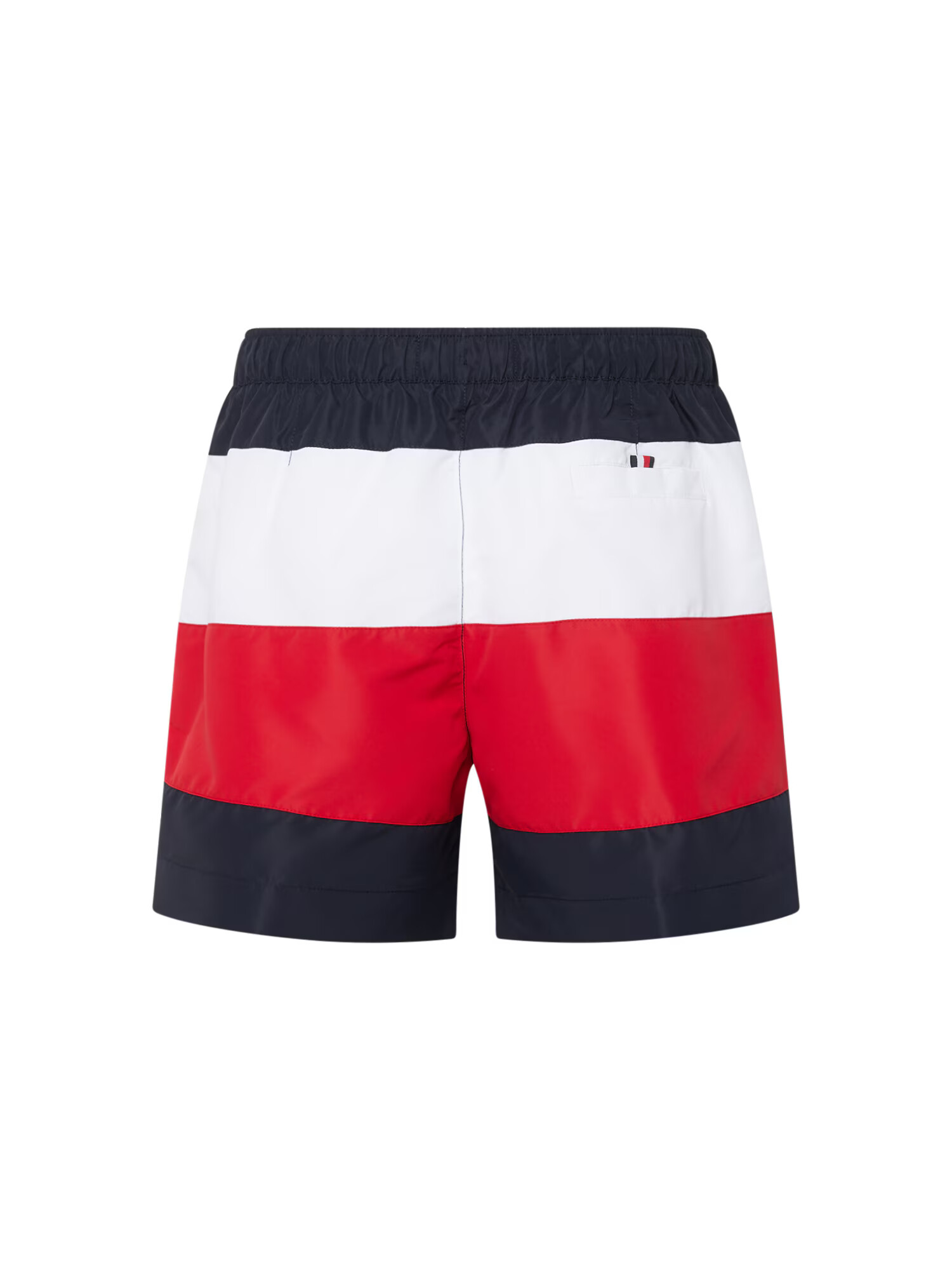 Tommy Hilfiger Underwear Plavecké šortky námornícka modrá / červená / šedobiela - Pepit.sk