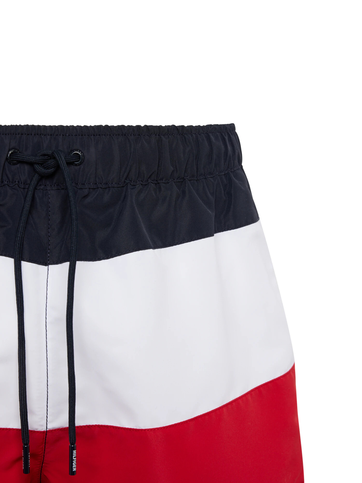 Tommy Hilfiger Underwear Plavecké šortky námornícka modrá / červená / šedobiela - Pepit.sk