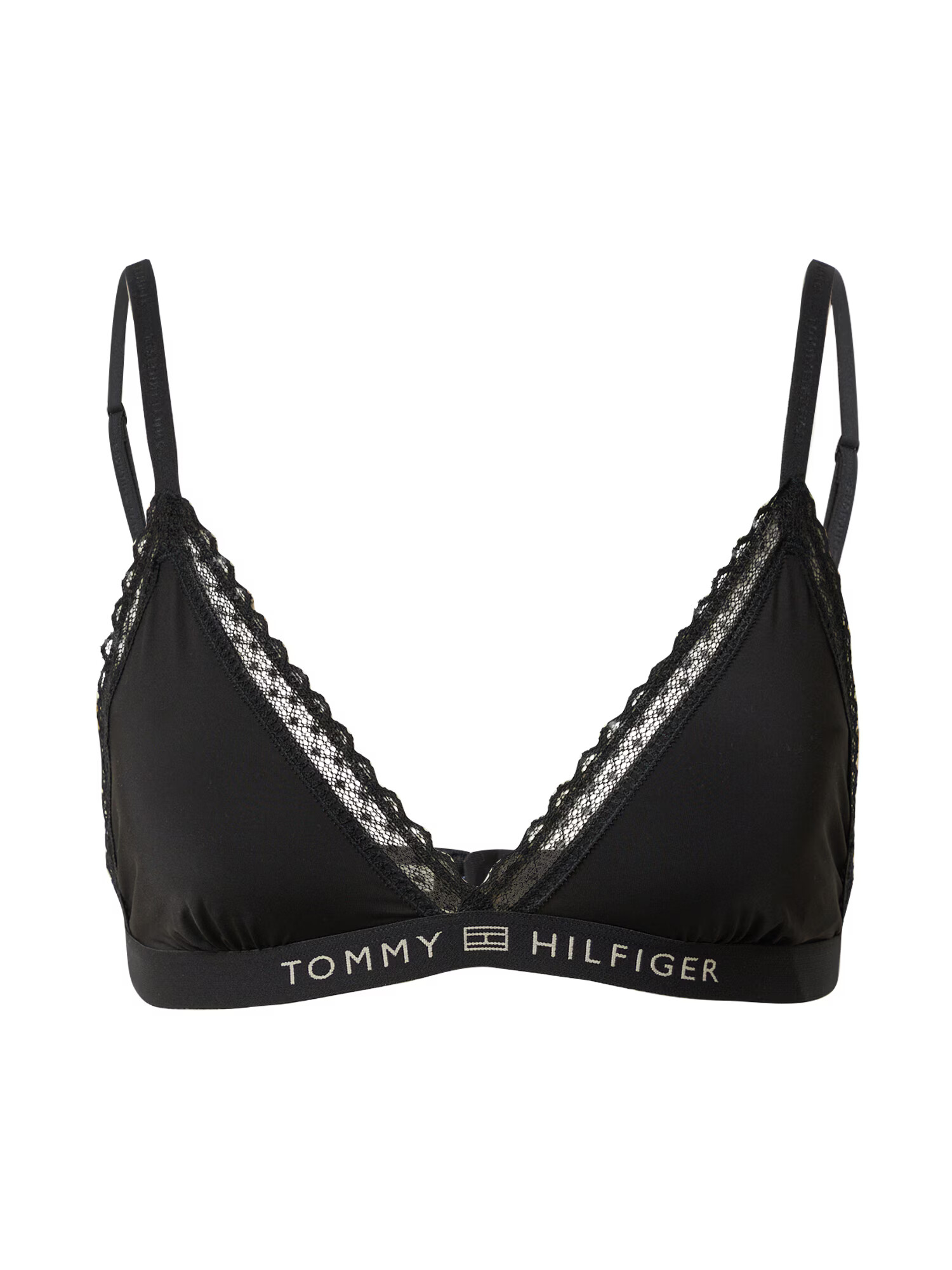 Tommy Hilfiger Underwear Podprsenka čierna / biela - Pepit.sk