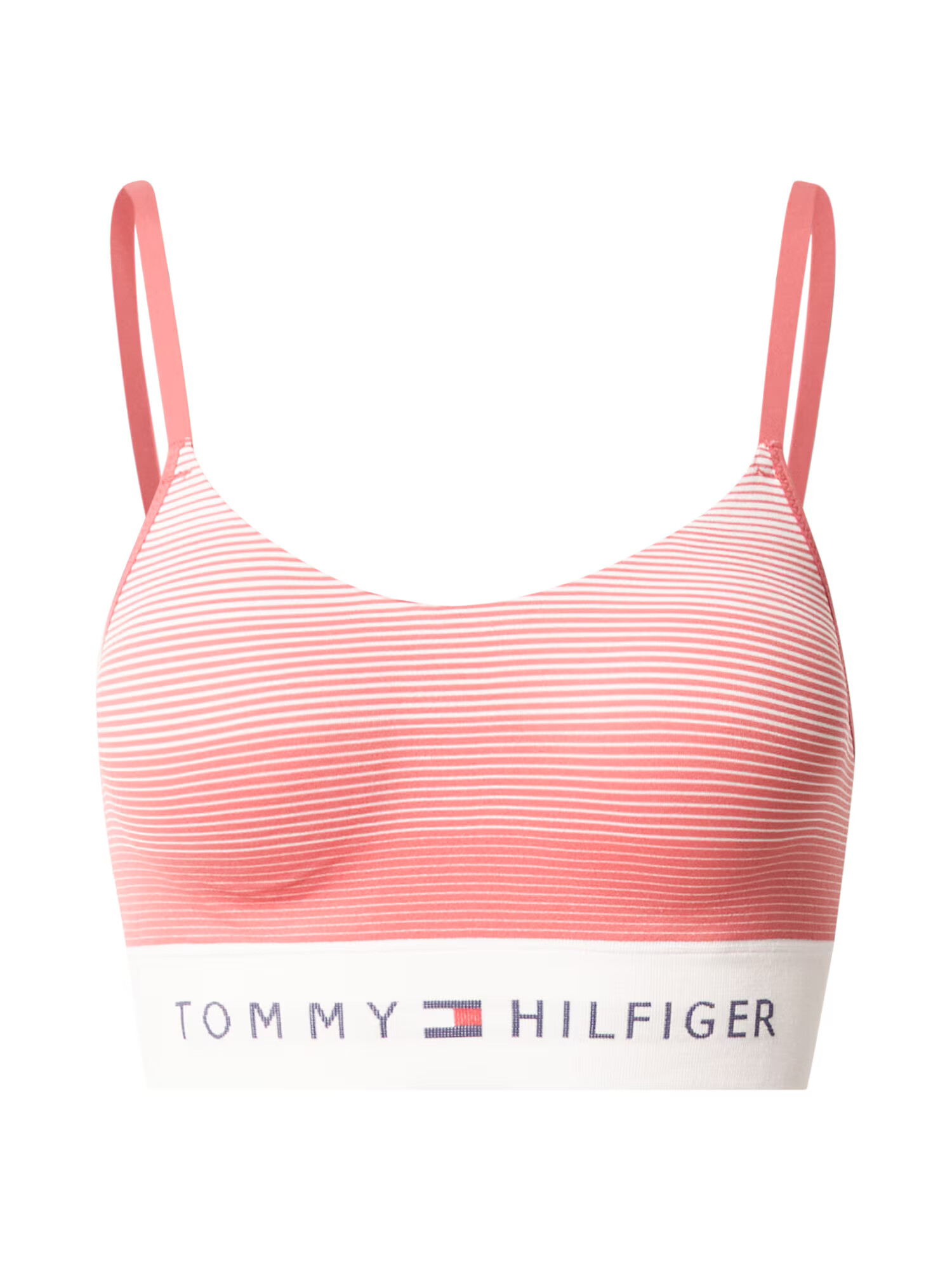 Tommy Hilfiger Underwear Podprsenka ružová / červená / svetločervená / biela - Pepit.sk