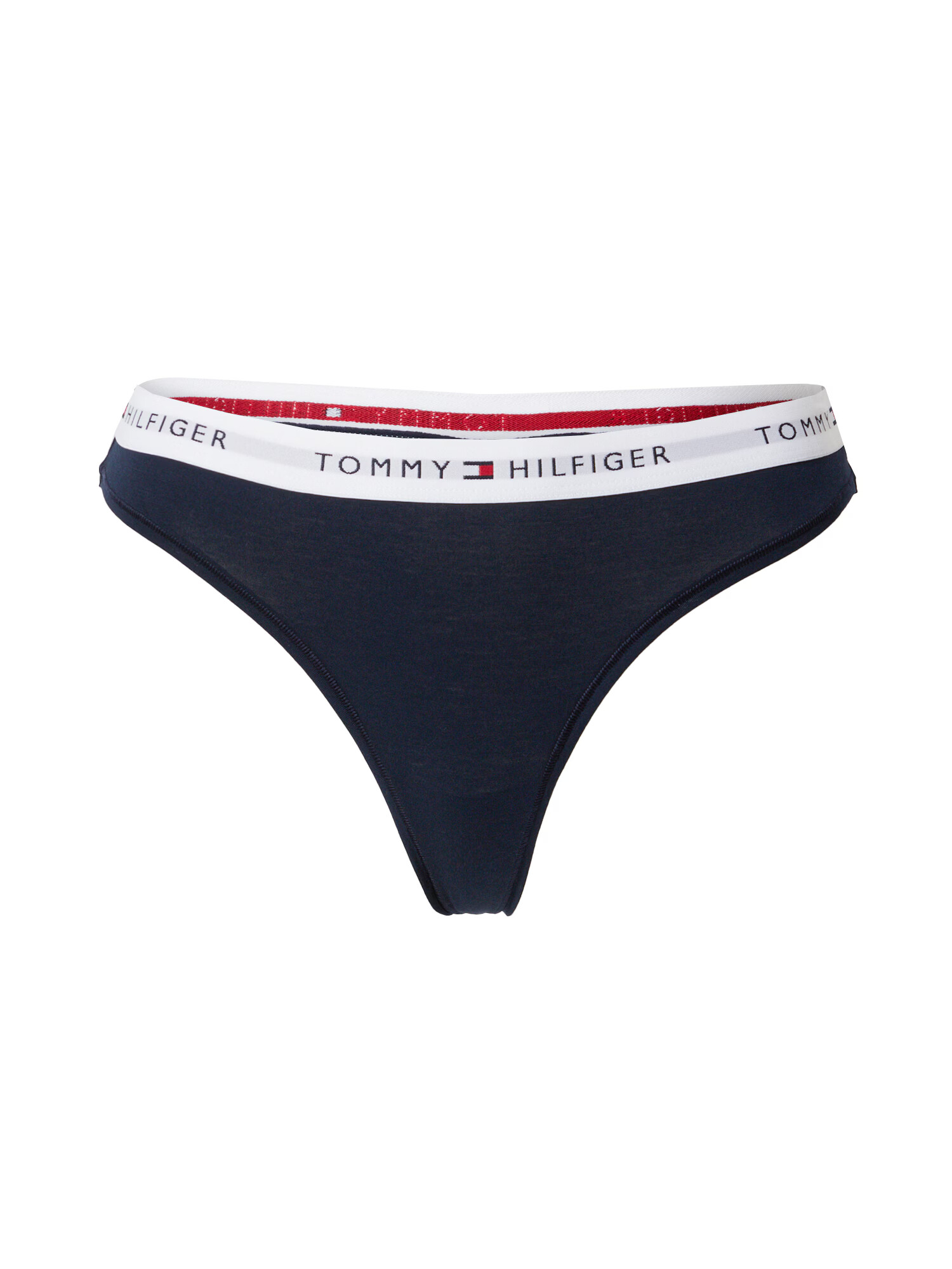 Tommy Hilfiger Underwear Tangá námornícka modrá / červená / šedobiela - Pepit.sk