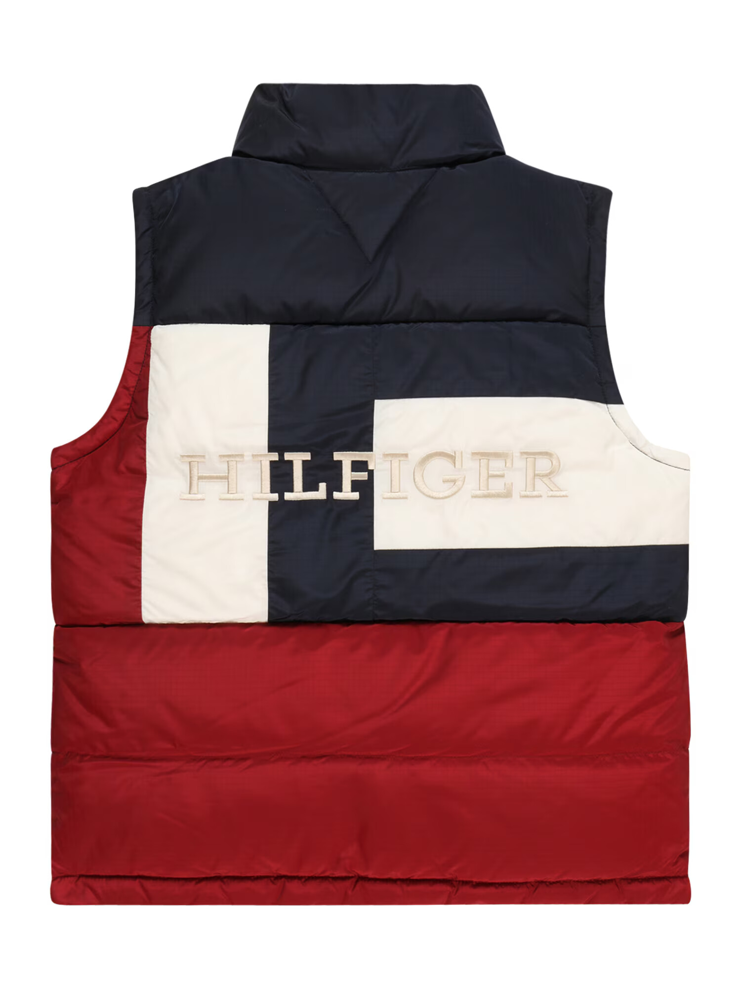 TOMMY HILFIGER Vesta námornícka modrá / zlatá / červená / prírodná biela - Pepit.sk