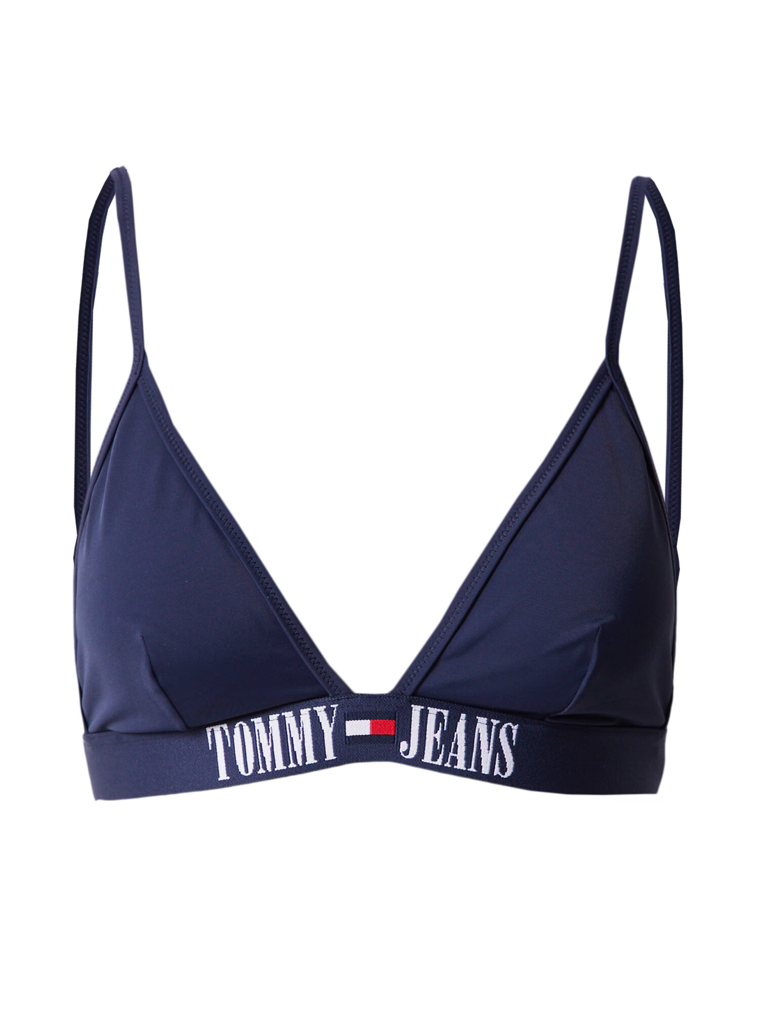 Tommy Jeans Bikinový top námornícka modrá / ohnivo červená / biela - Pepit.sk