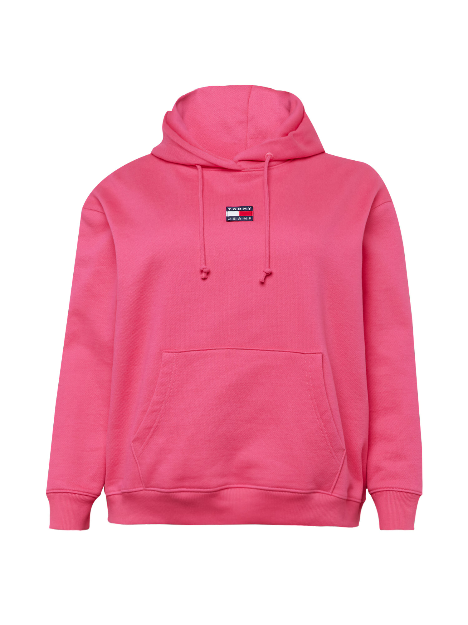 Tommy Jeans Curve Mikina námornícka modrá / fuksia / jasne červená / biela - Pepit.sk