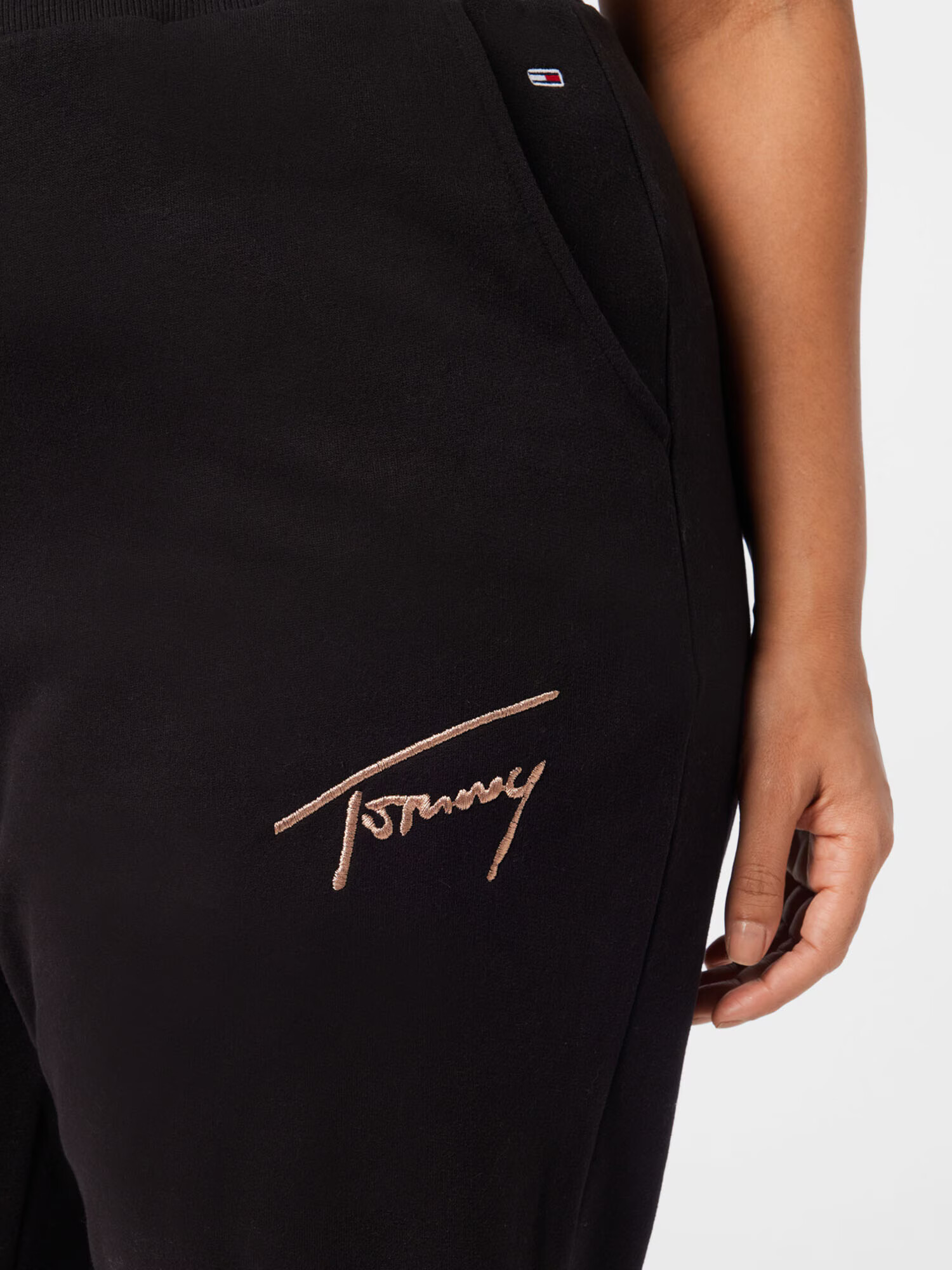 Tommy Jeans Curve Nohavice čierna - Pepit.sk