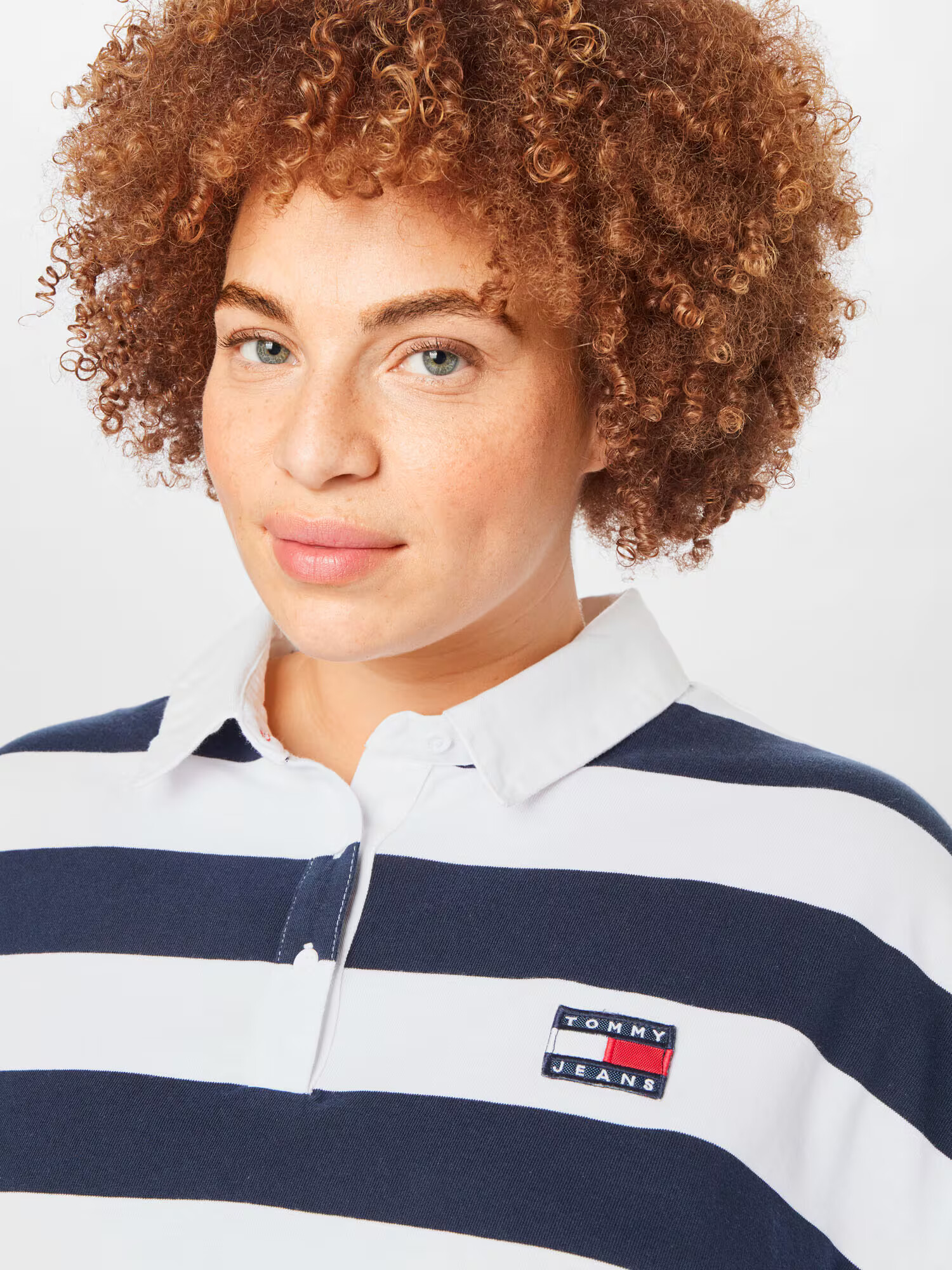 Tommy Jeans Curve Tričko námornícka modrá / červená / biela - Pepit.sk