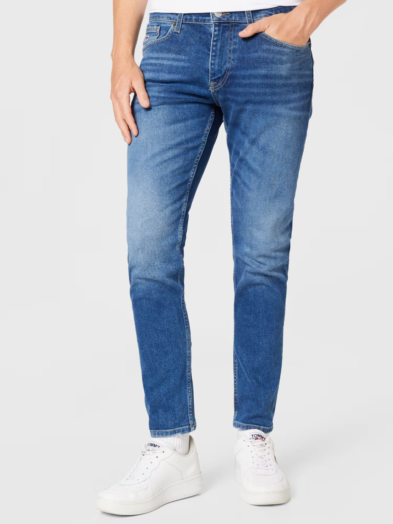 Tommy Jeans Džínsy 'AUSTIN' modrá denim - Pepit.sk