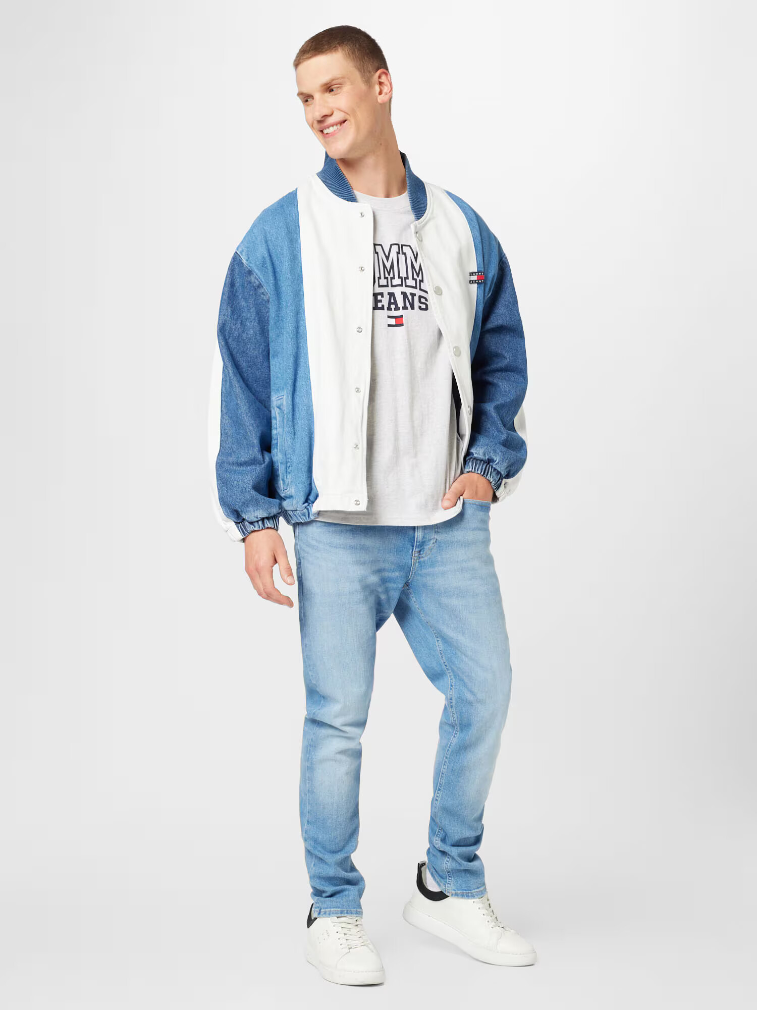 Tommy Jeans Džínsy 'Austin' modrá denim - Pepit.sk