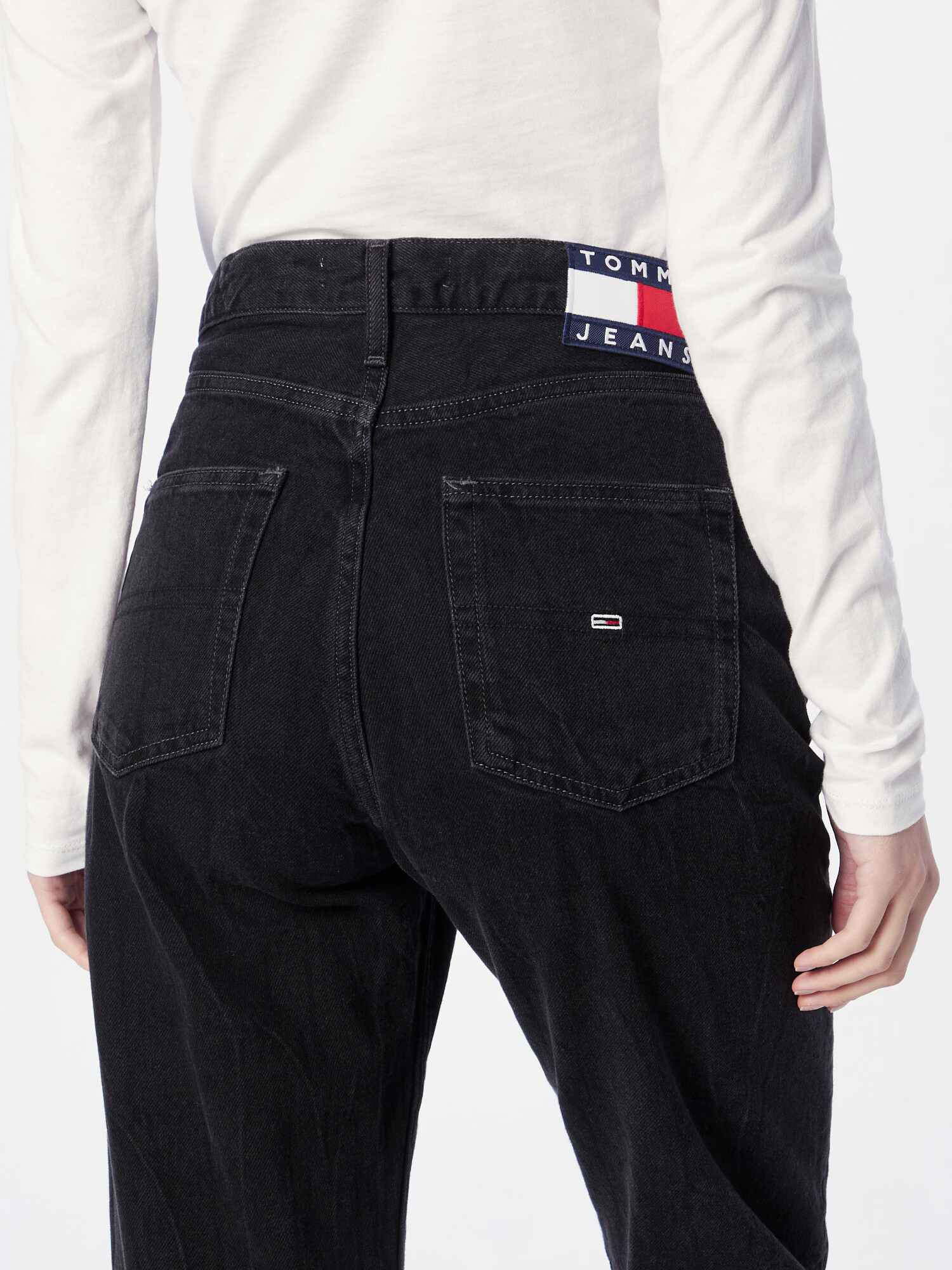 Tommy Jeans Džínsy 'Harper' čierny denim - Pepit.sk