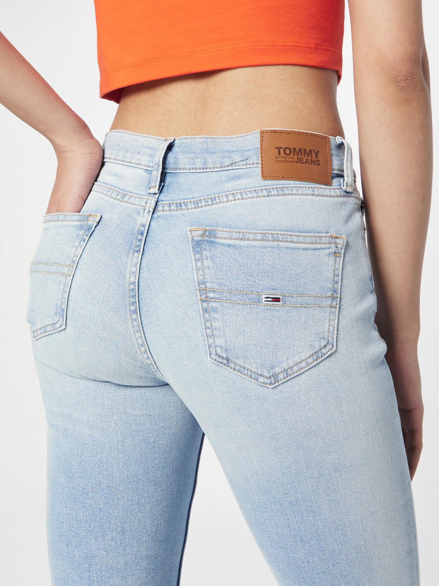 Tommy Jeans Džínsy 'MADDIE' modrá denim - Pepit.sk