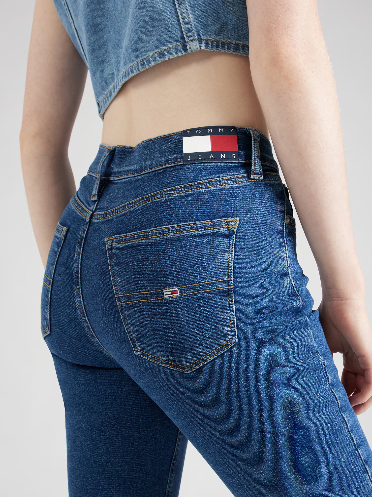 Tommy Jeans Džínsy 'NORA' modrá denim - Pepit.sk