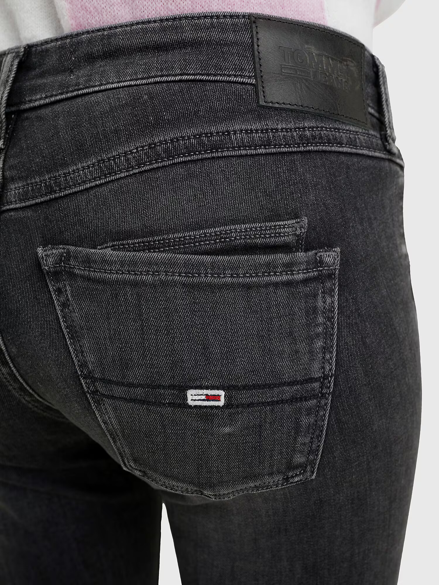 Tommy Jeans Džínsy 'Scarlett' čierny denim - Pepit.sk