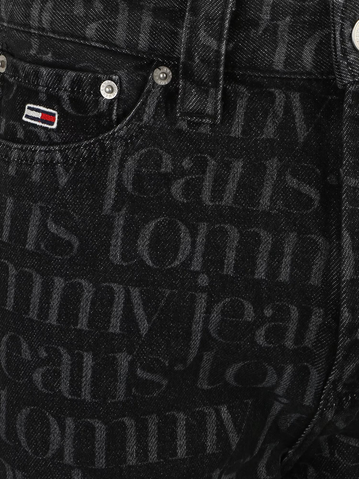 Tommy Jeans Džínsy sivá / čierny denim - Pepit.sk