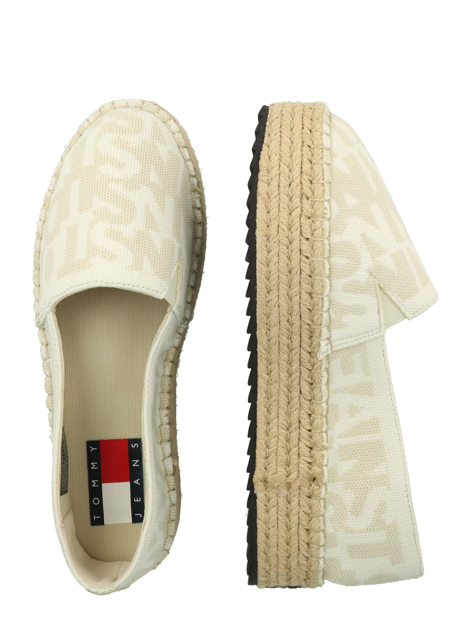 Tommy Jeans Espadrilky béžová / krémová - Pepit.sk