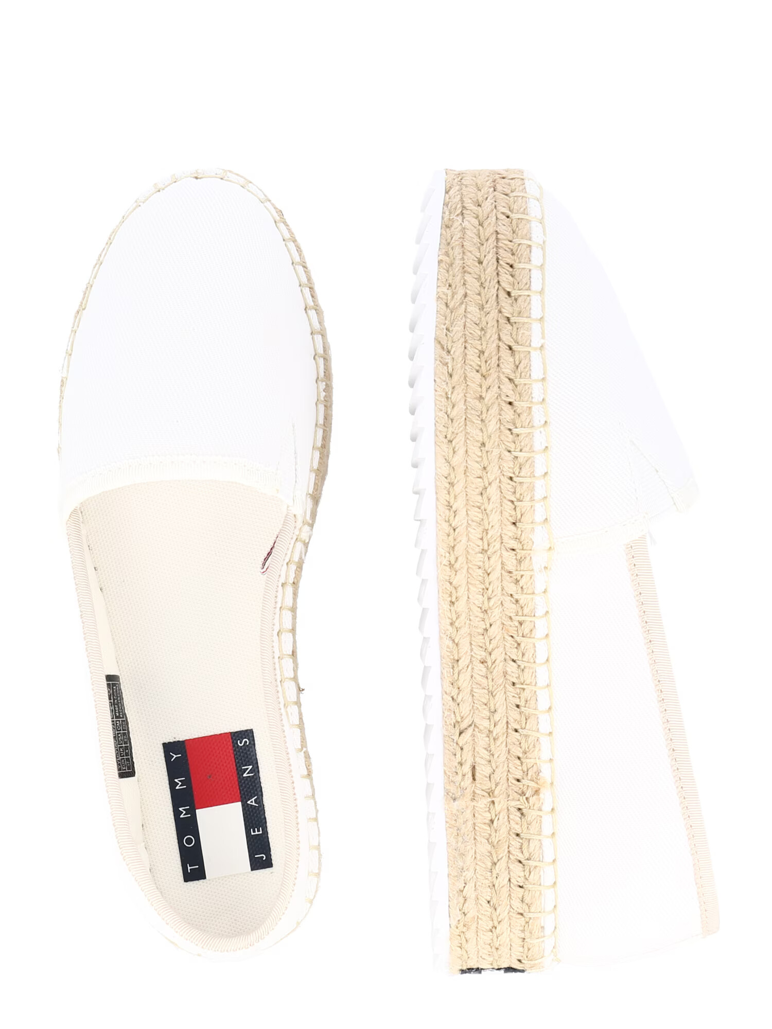 Tommy Jeans Espadrilky biela - Pepit.sk