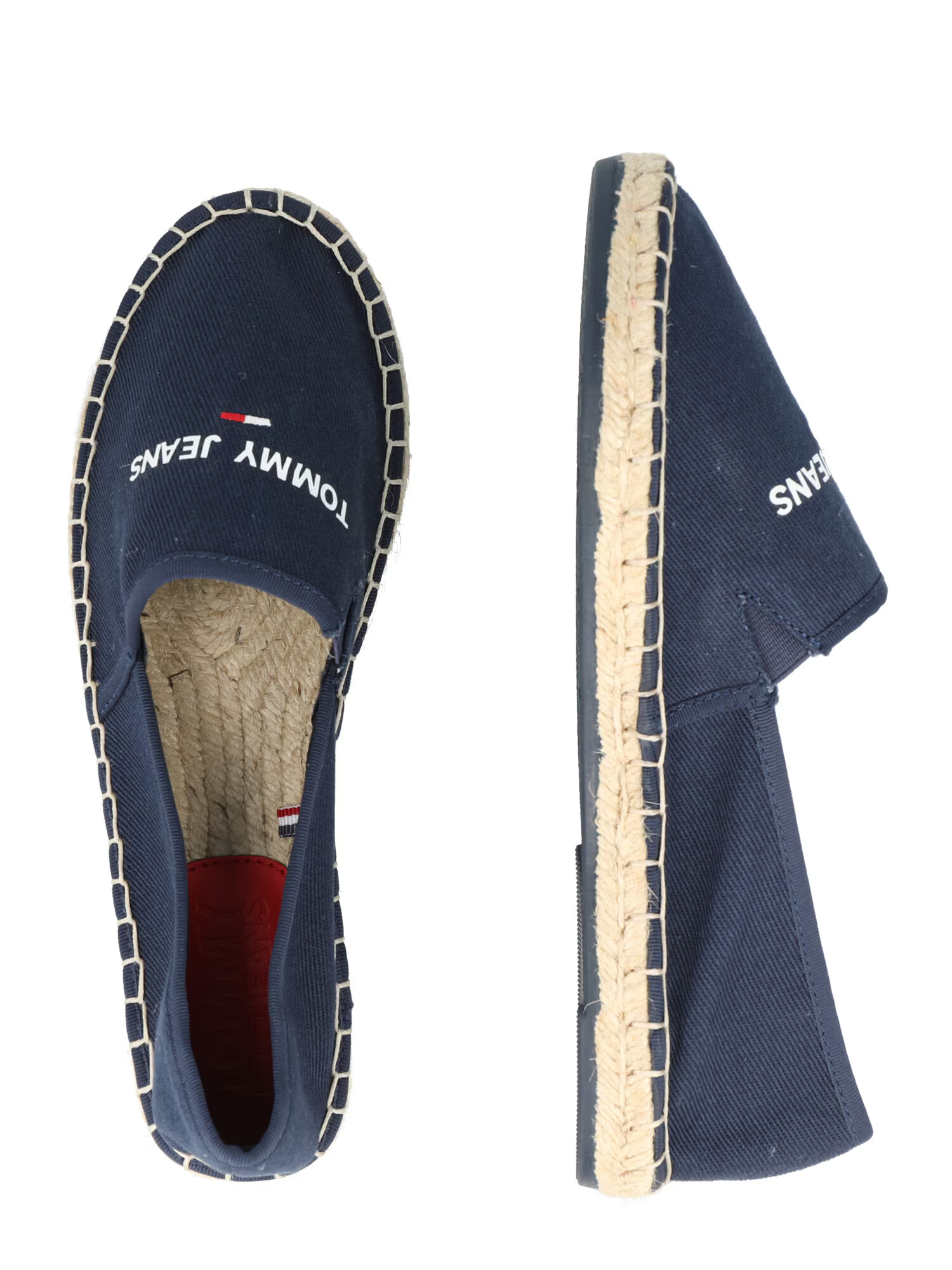 Tommy Jeans Espadrilky námornícka modrá / biela - Pepit.sk