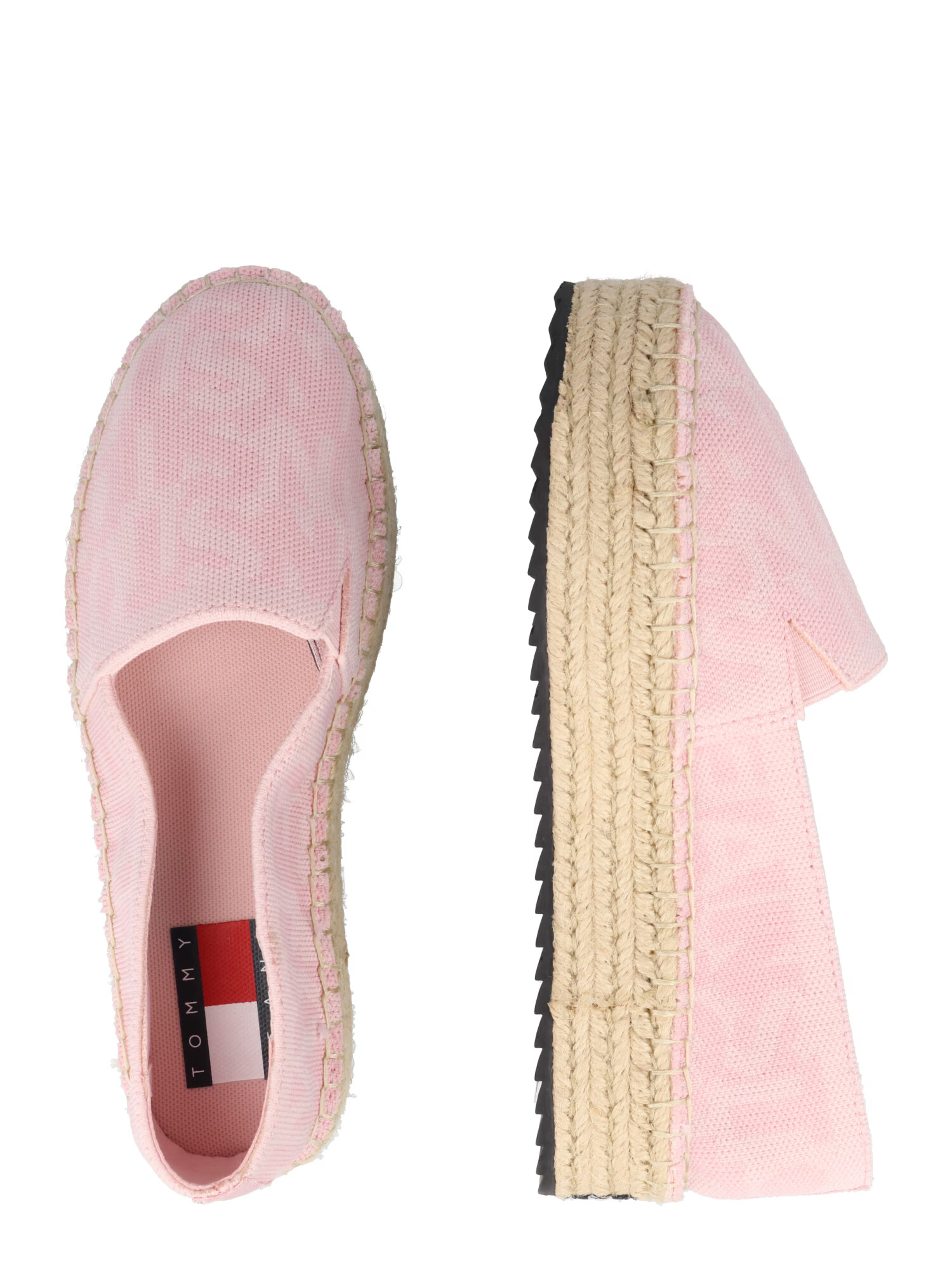 Tommy Jeans Espadrilky ružová - Pepit.sk