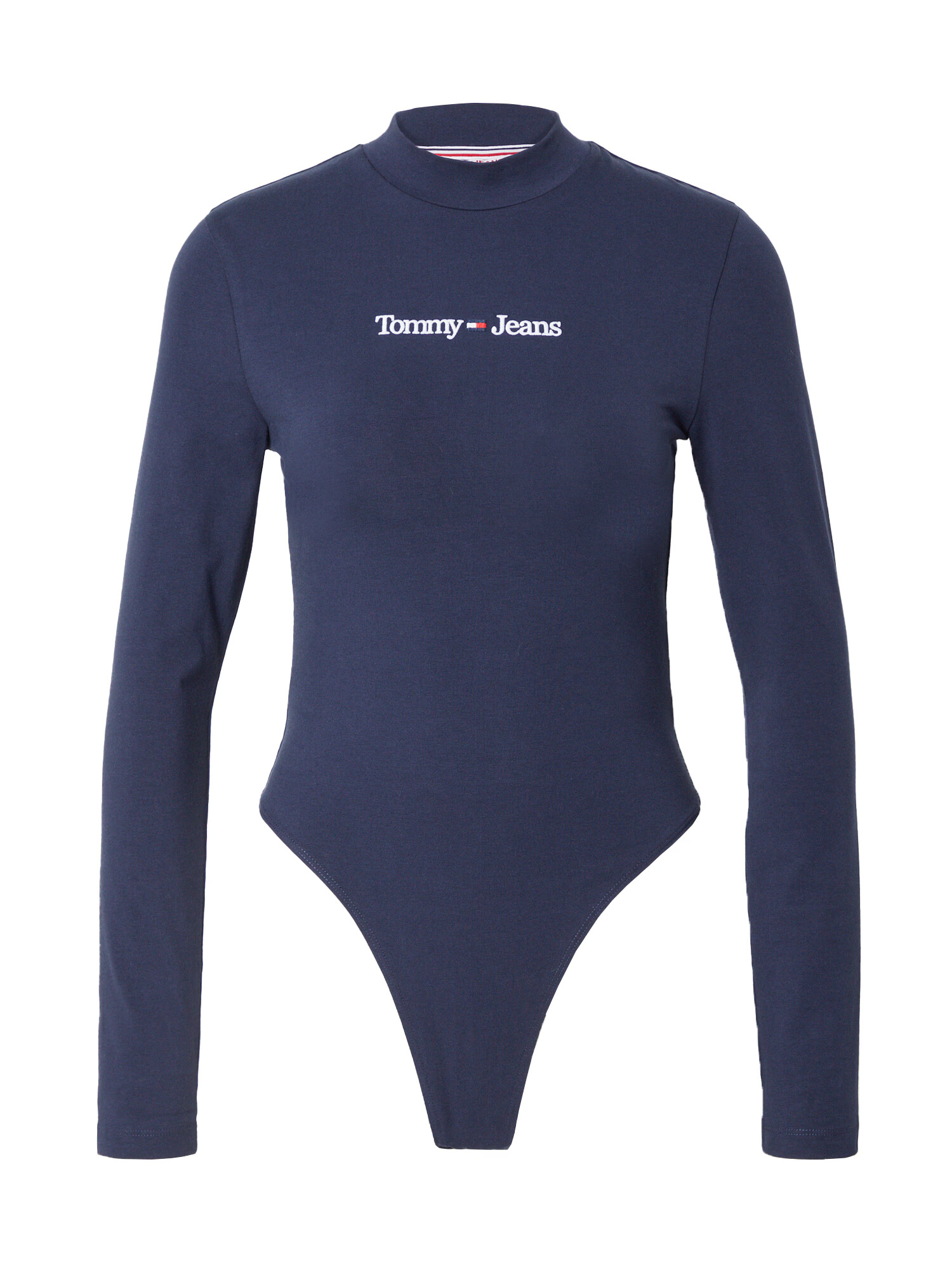 Tommy Jeans Košeľové body tmavomodrá / jasne červená / biela - Pepit.sk