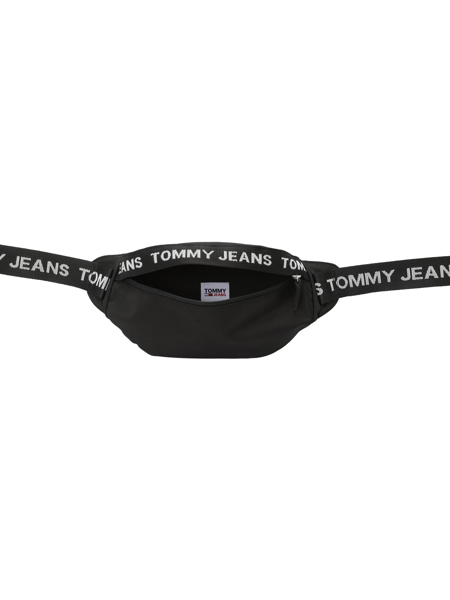 Tommy Jeans Ľadvinka čierna / biela - Pepit.sk