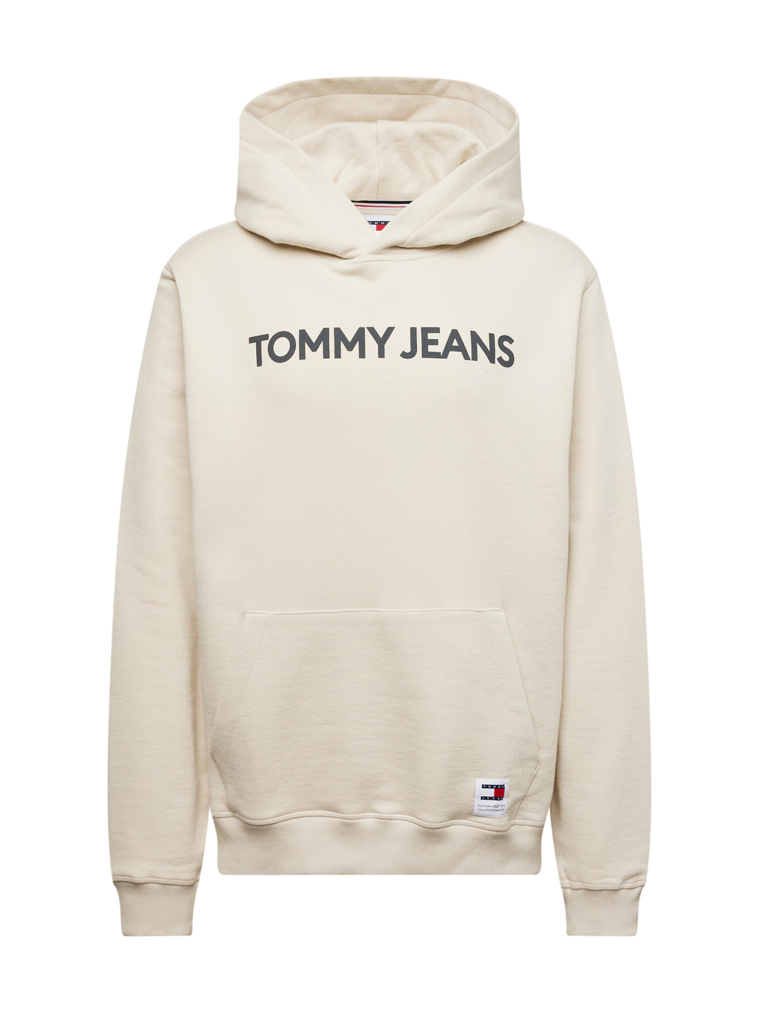 Tommy Jeans Mikina béžová / červená / čierna / biela - Pepit.sk