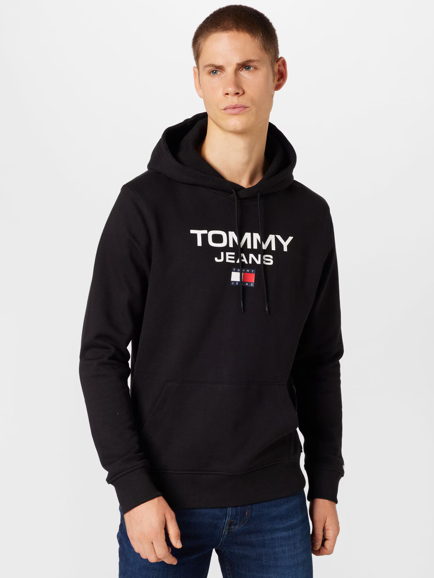 TOMMY HILFIGER Mikina červená / čierna / biela - Pepit.sk