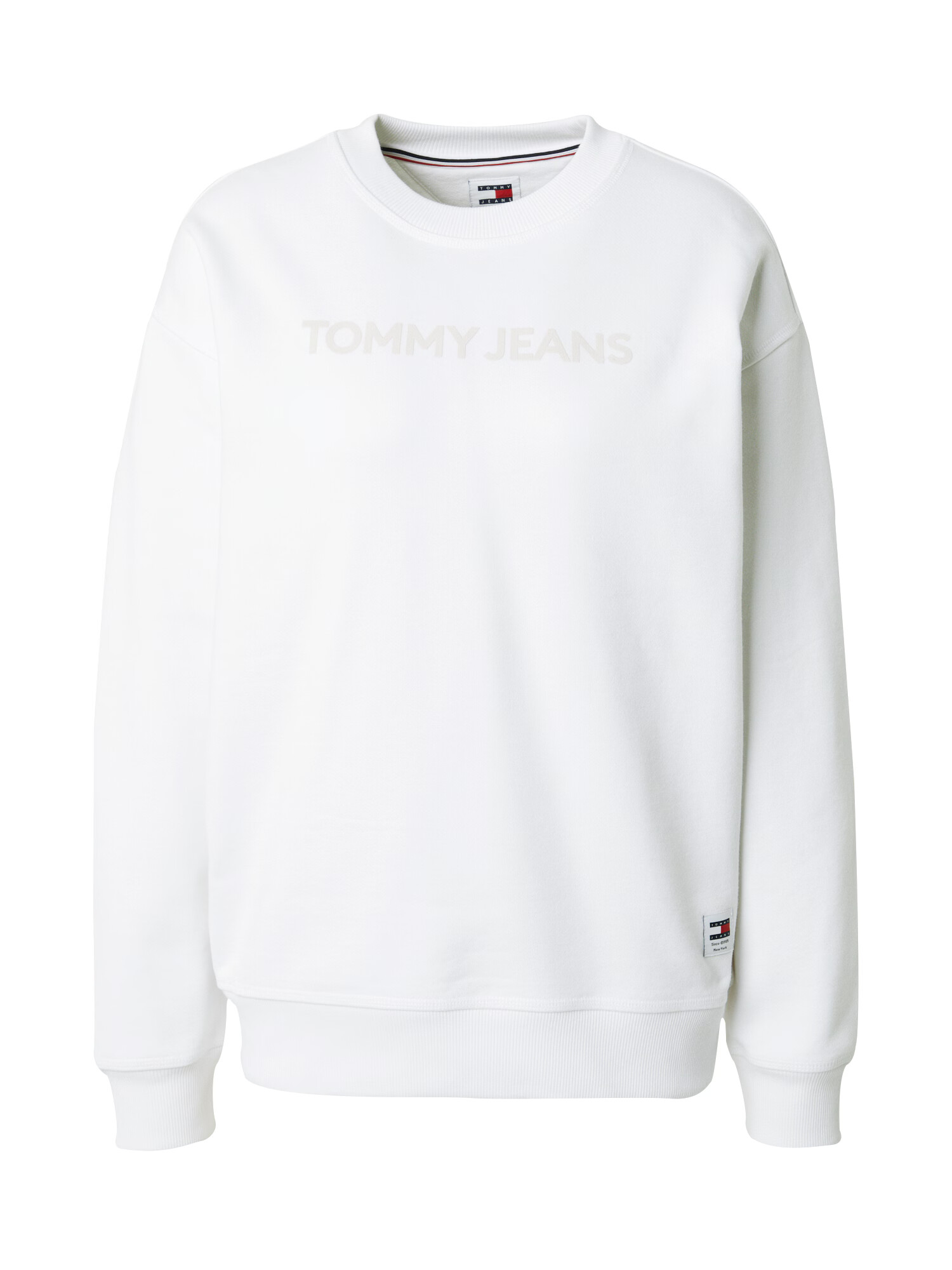 Tommy Jeans Mikina 'Classic' námornícka modrá / kamenná / červená / biela - Pepit.sk