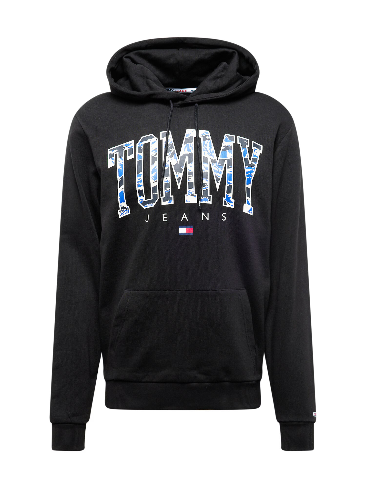 Tommy Jeans Mikina modrá / červená / čierna / biela - Pepit.sk