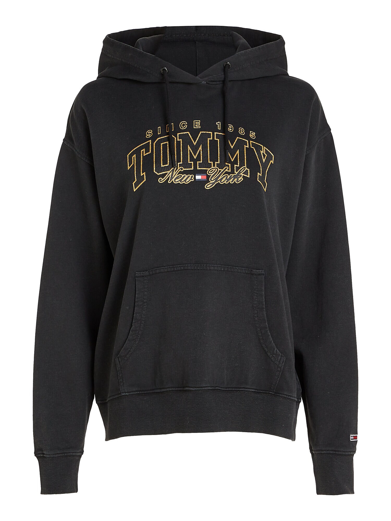 Tommy Jeans Mikina modrá / žltá / čierna / biela - Pepit.sk