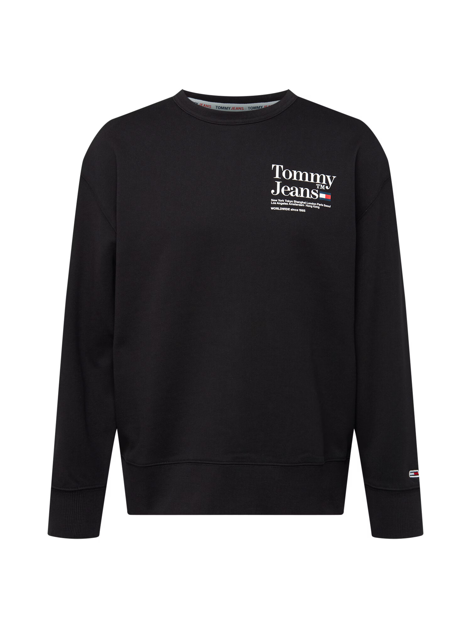 Tommy Jeans Mikina námornícka modrá / červená / čierna / biela - Pepit.sk