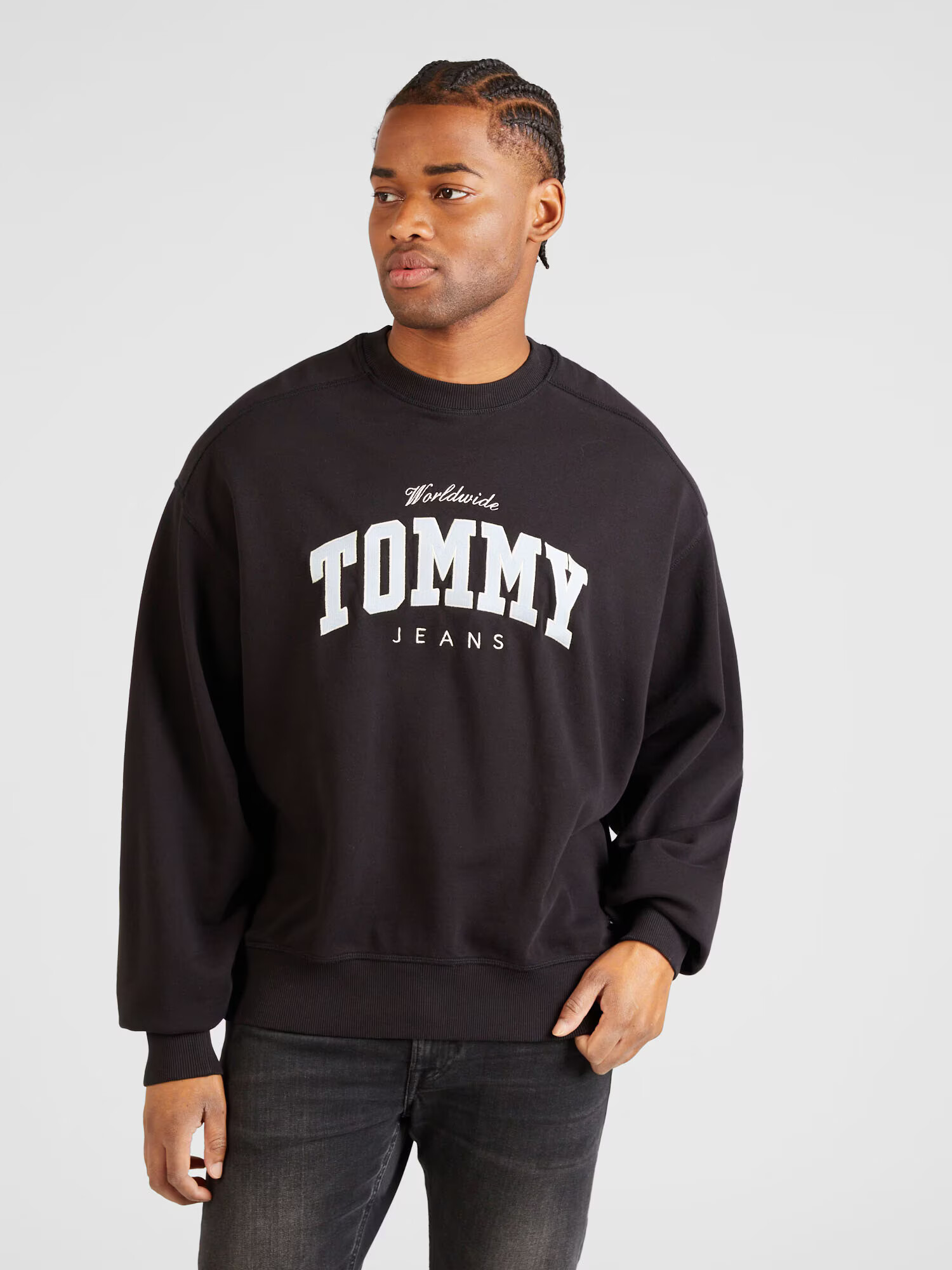 Tommy Jeans Mikina pastelovo žltá / čierna / biela - Pepit.sk