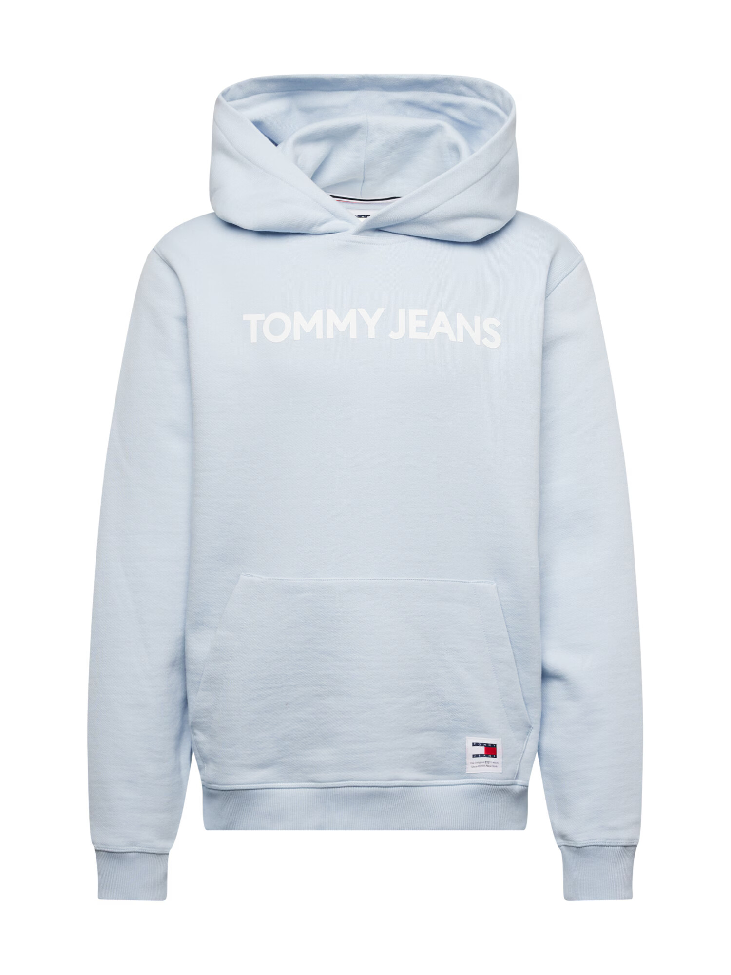 Tommy Jeans Mikina svetlomodrá / biela - Pepit.sk