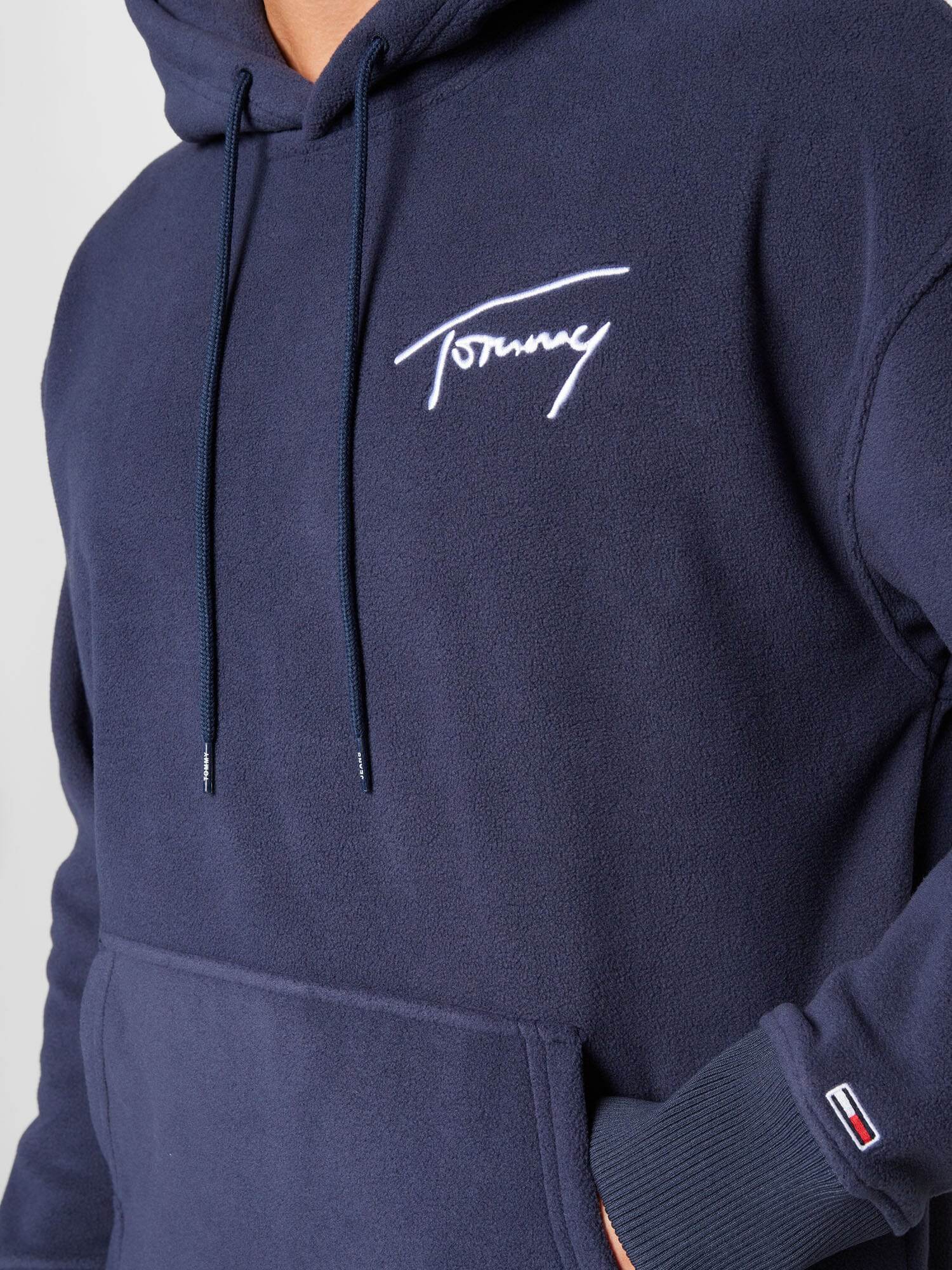 Tommy Jeans Mikina tmavomodrá / biela - Pepit.sk