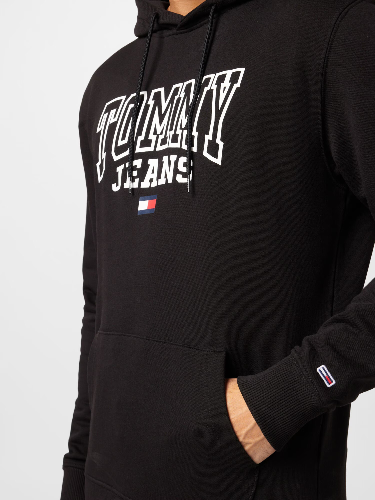 Tommy Jeans Mikina tmavomodrá / červená / čierna / biela - Pepit.sk