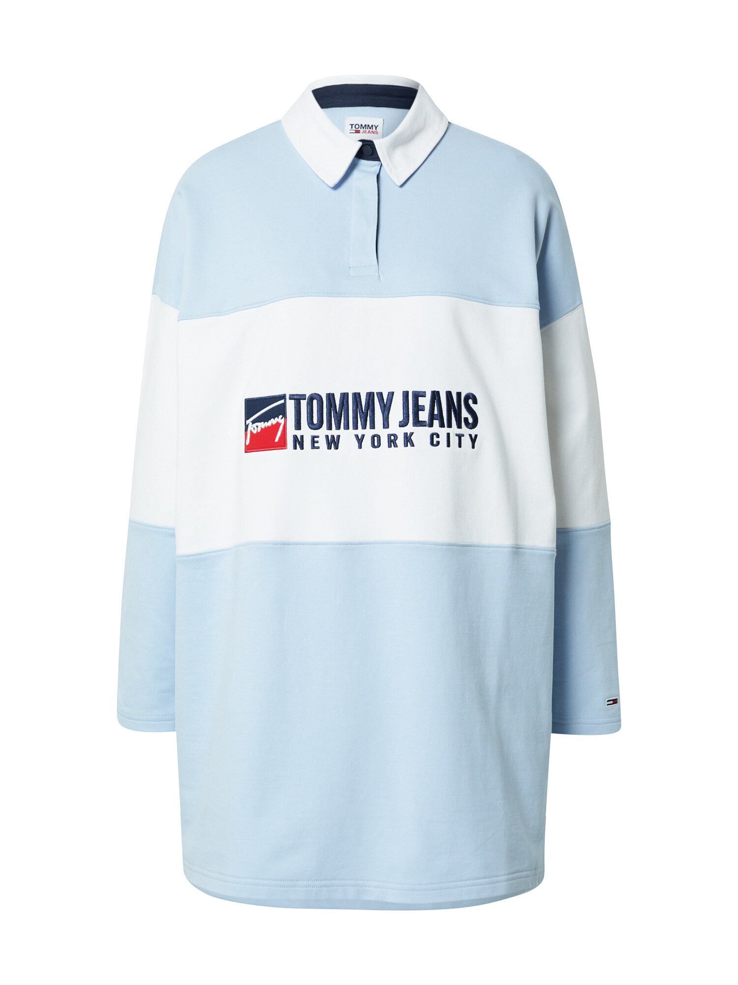 Tommy Jeans Šaty námornícka modrá / svetlomodrá / červená / biela - Pepit.sk