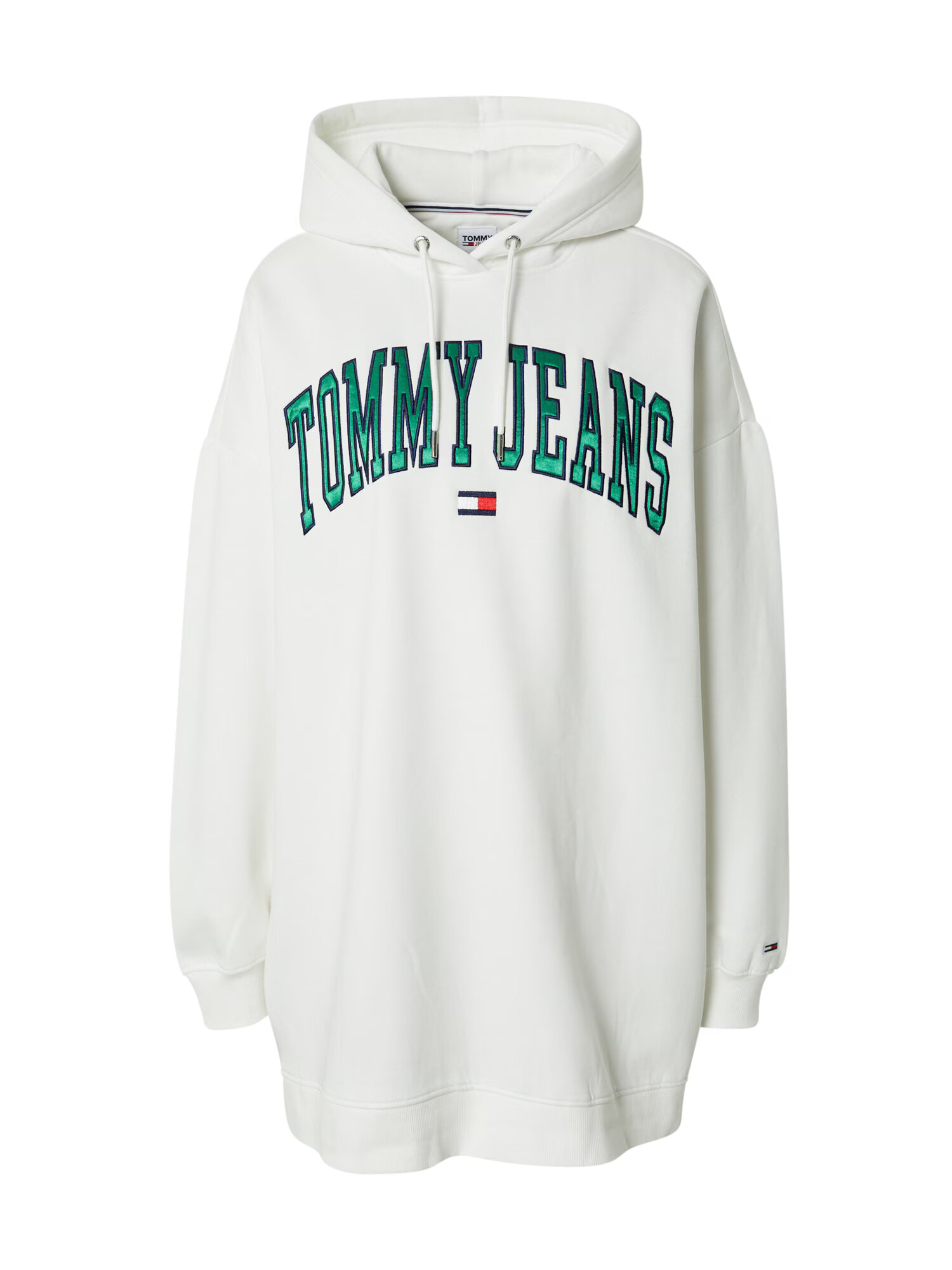 Tommy Jeans Šaty námornícka modrá / zelená / biela - Pepit.sk